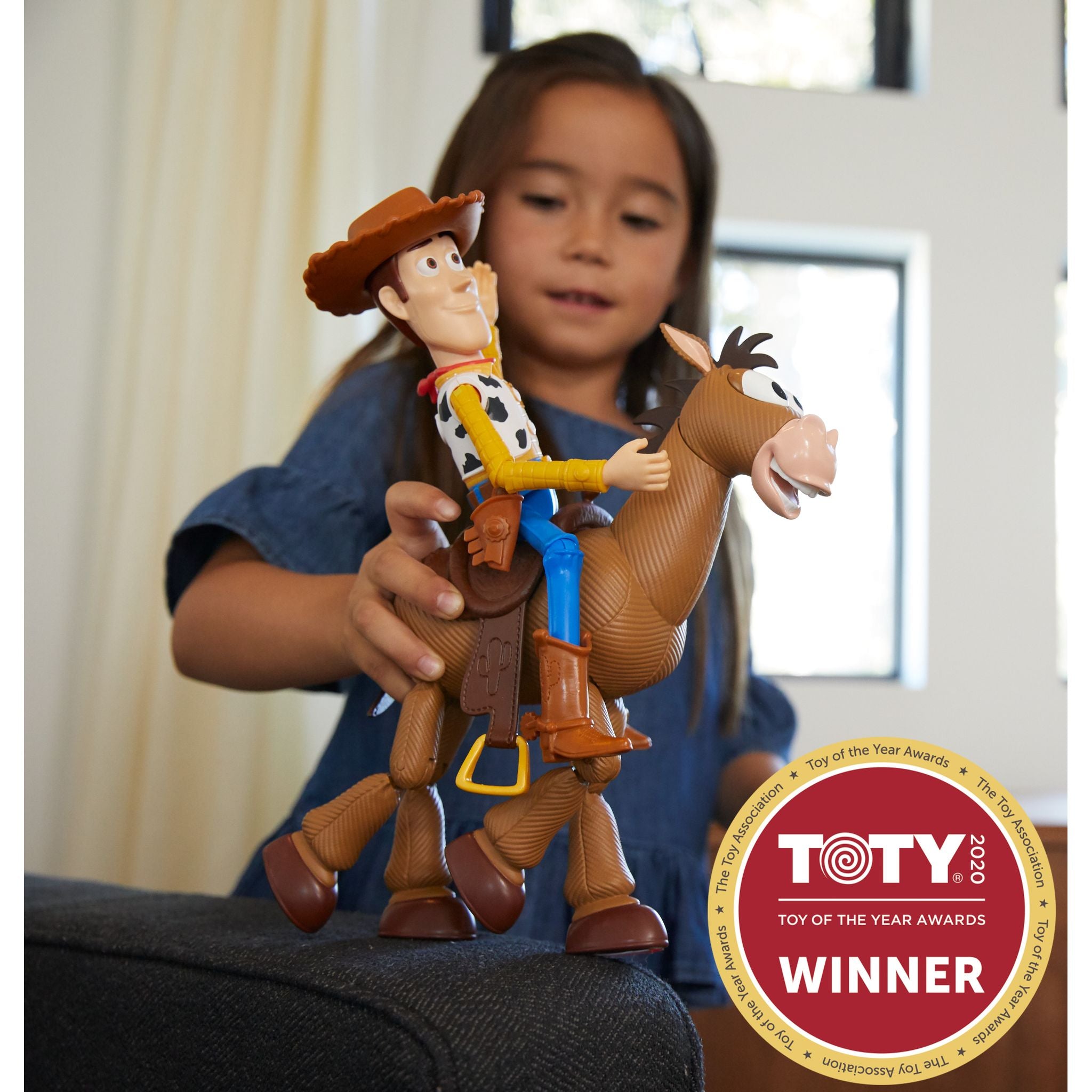 Hot Deal! Disney Pixar Toy Story Woody & Bullseye Action Figure Adventure Set