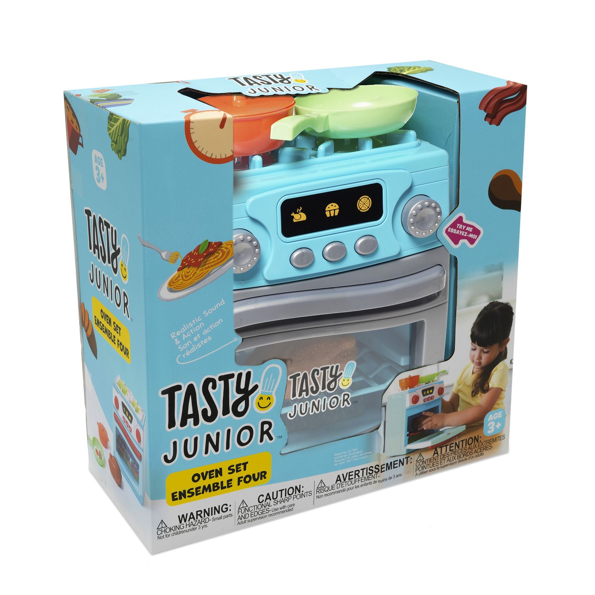 Hot Deal! Tasty Junior Set: Battery - Powered Pretend Oven for Young Bakers