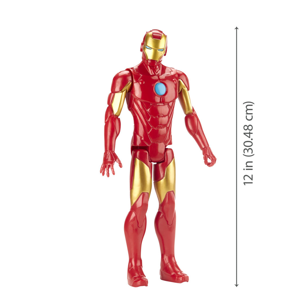 Hot Deal! 12-Inch Marvel Avengers Titan Hero Series Iron Man Action Figure