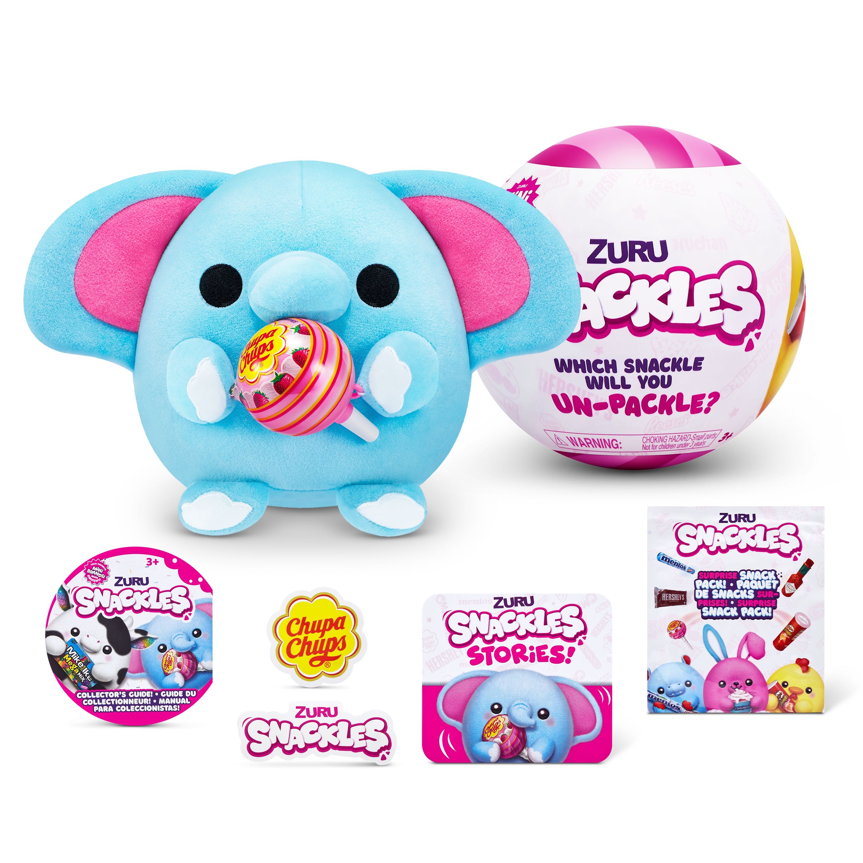Hot Deal! ZURU Snackles Small Plush Toys - Assorted Styles S1