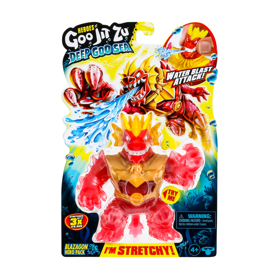 Hot! Heroes Of Goo Jit Zu Deep Goo Sea - Blazagon