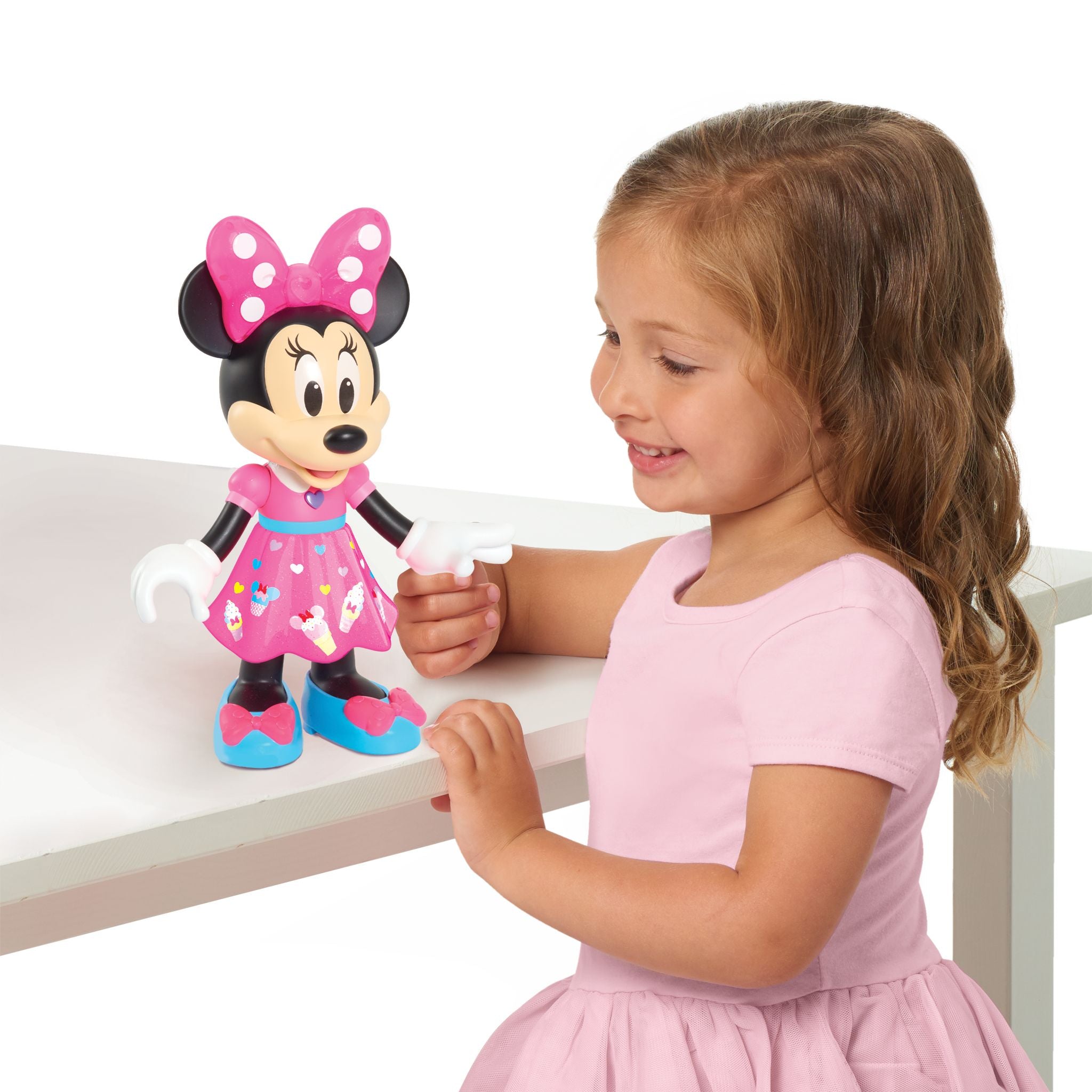 10-Inch Interactive Disney Junior Minnie Mouse Doll with Treat - Inspired Style