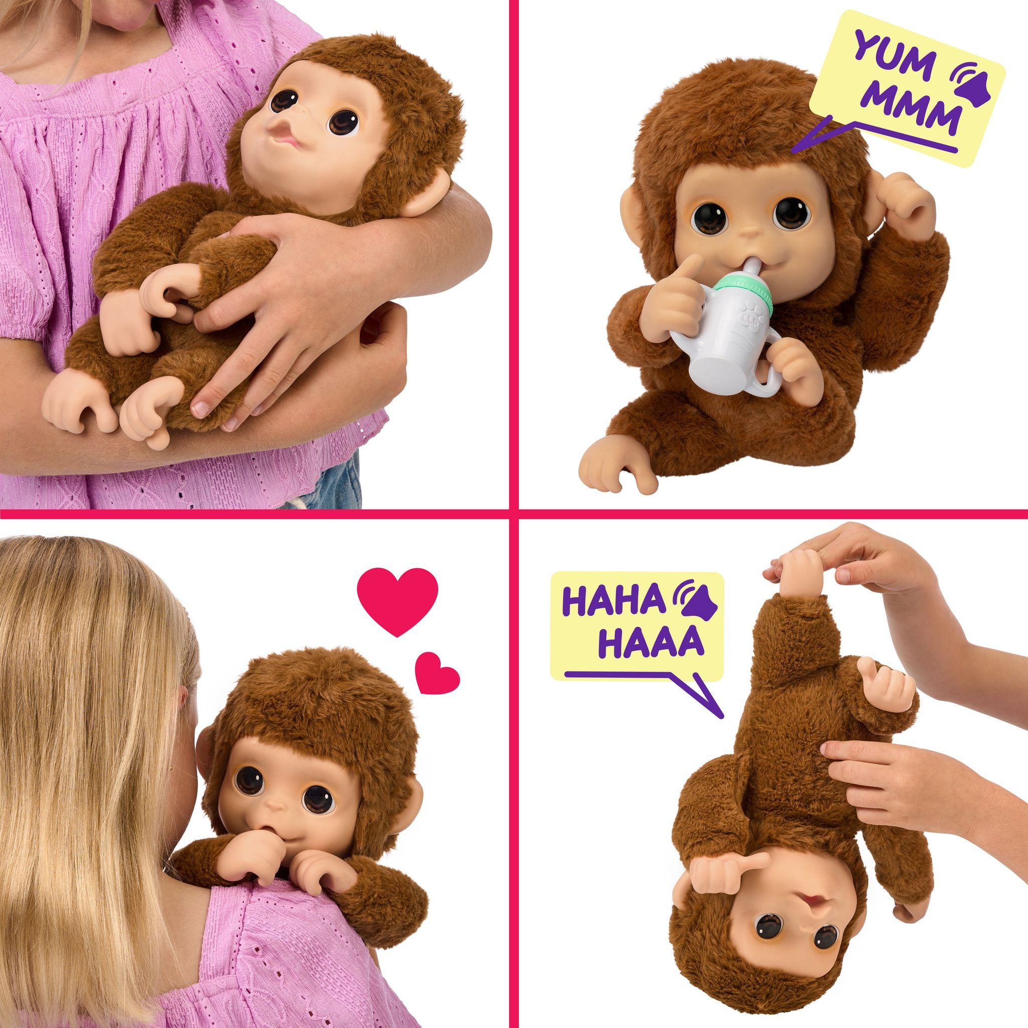 Get This Adorable Little Live Pets My Baby Monkey - Perfect Toy for Kids!