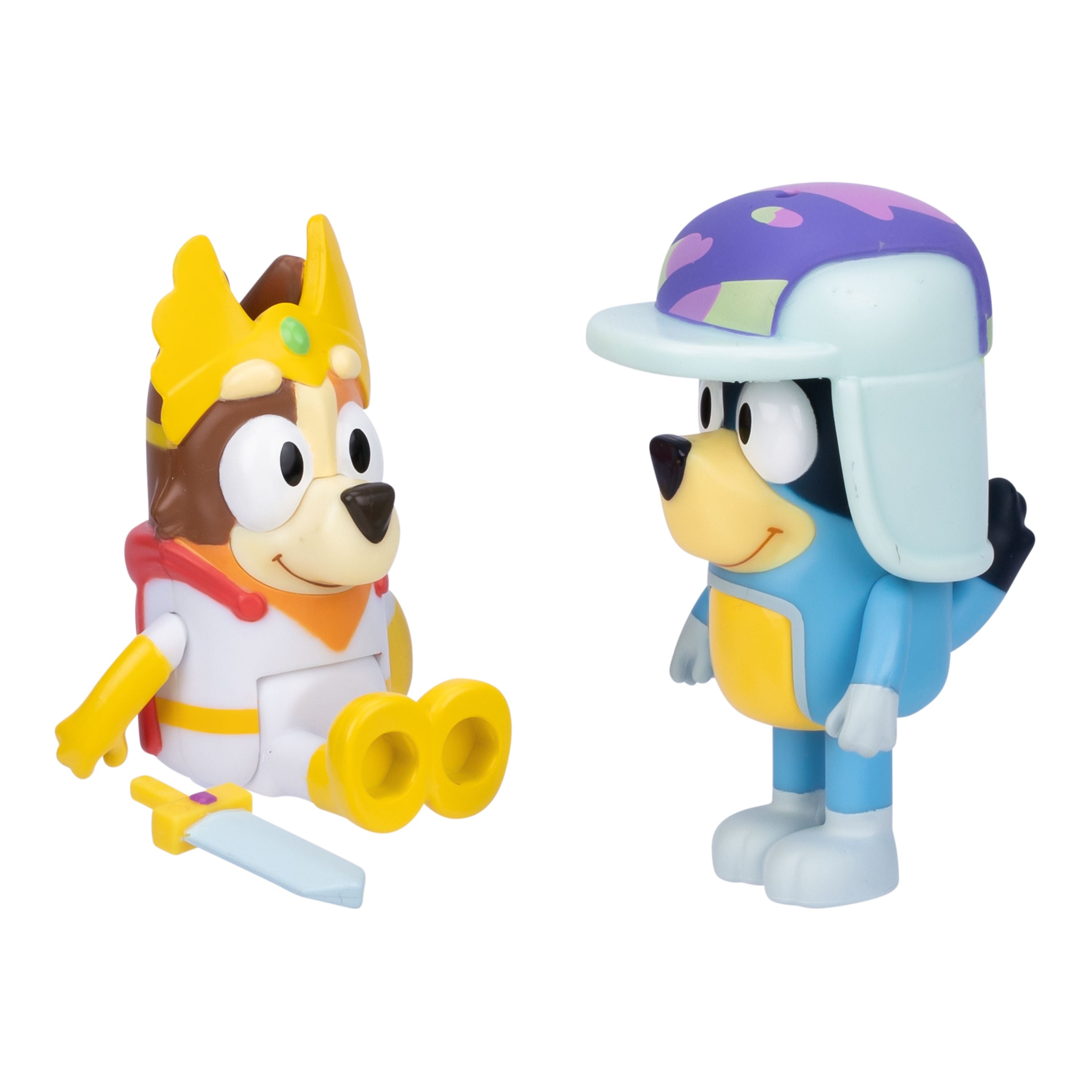 Hot Sale! Bluey Season 12 Fairytale Themed 2-Figure Set with Chilli & Bandit