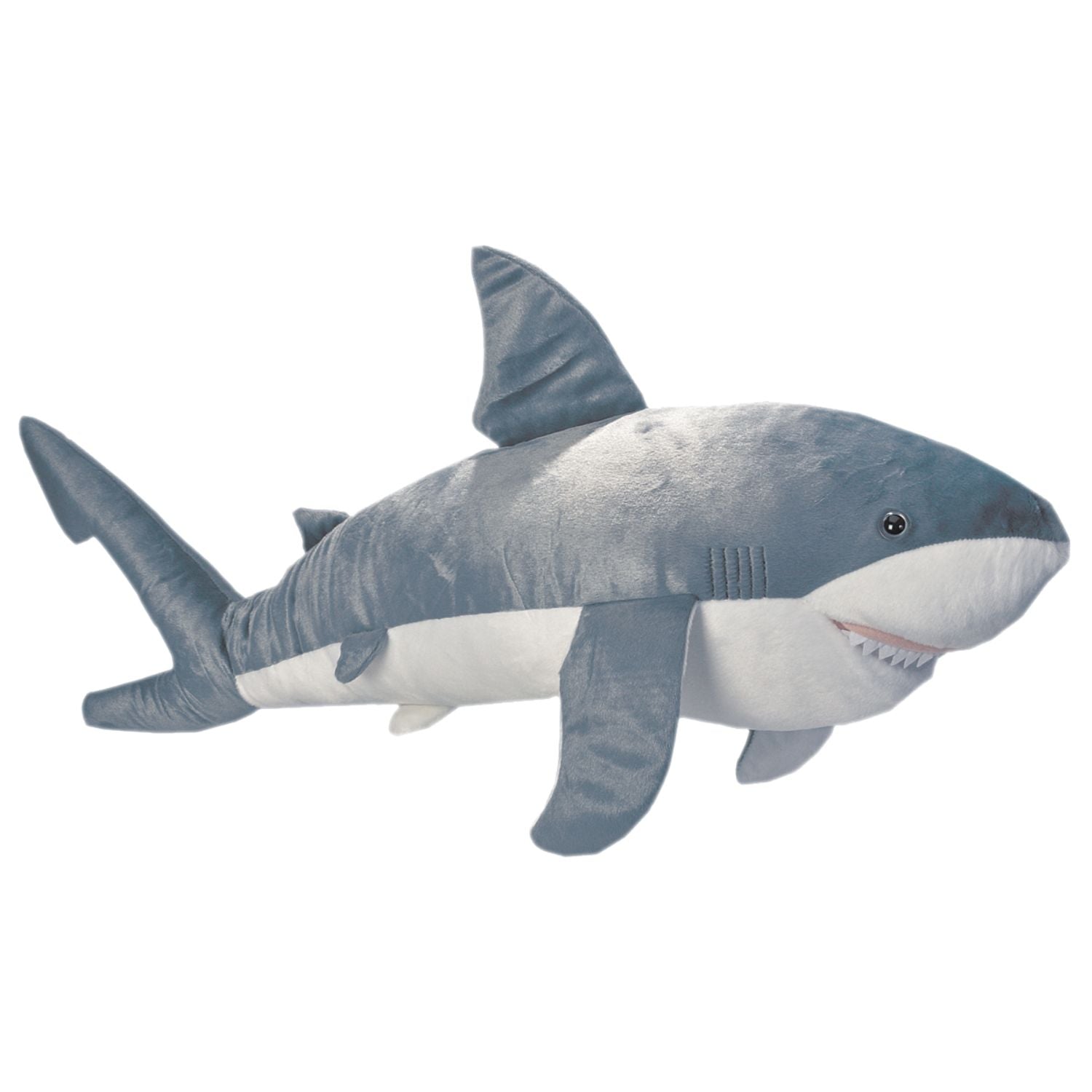 Wild Republic Jumbo 30-Inch Cuddlekins Great White Shark - Adorable and Eco-Friendly!