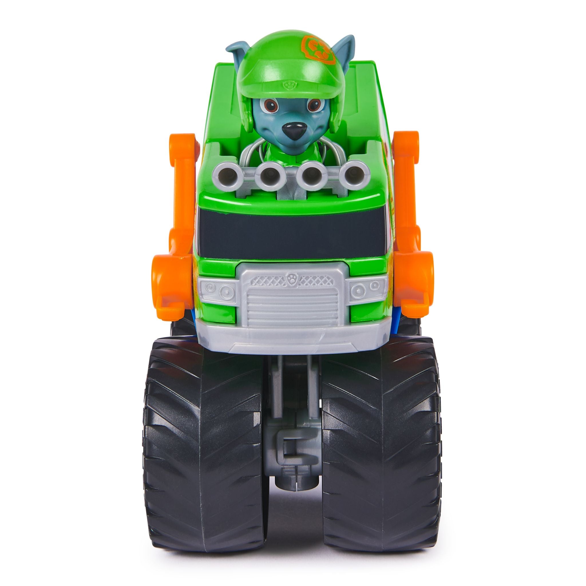 Hot! PAW Patrol Rocky's Rescue Recycle Truck with Big Wheels