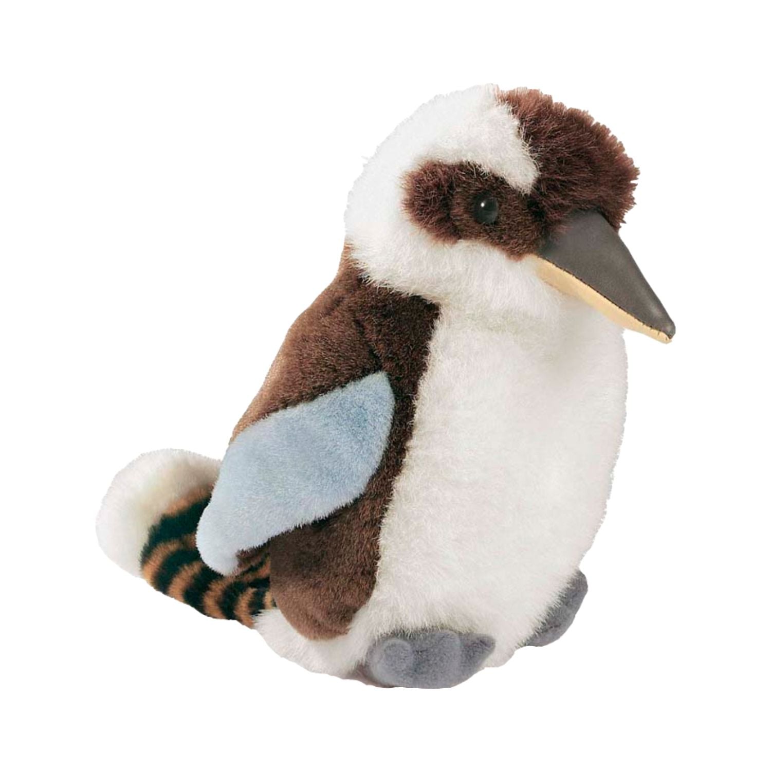 Wild Republic 7-Inch Blue-Winged Kookaburra Bird Toy with Authentic Sound