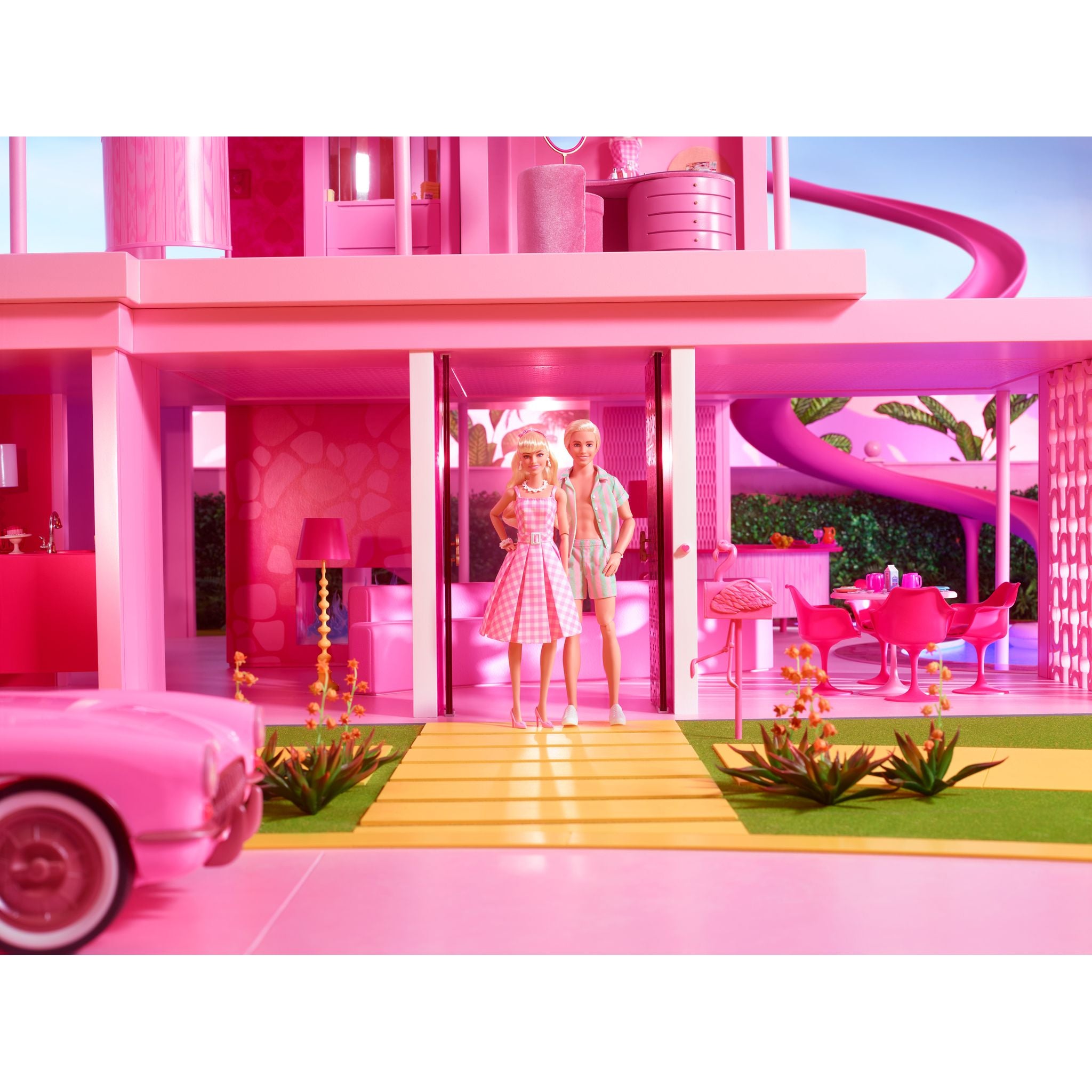 Barbie Doll in Pink Gingham Dress Inspired by Barbie The Movie