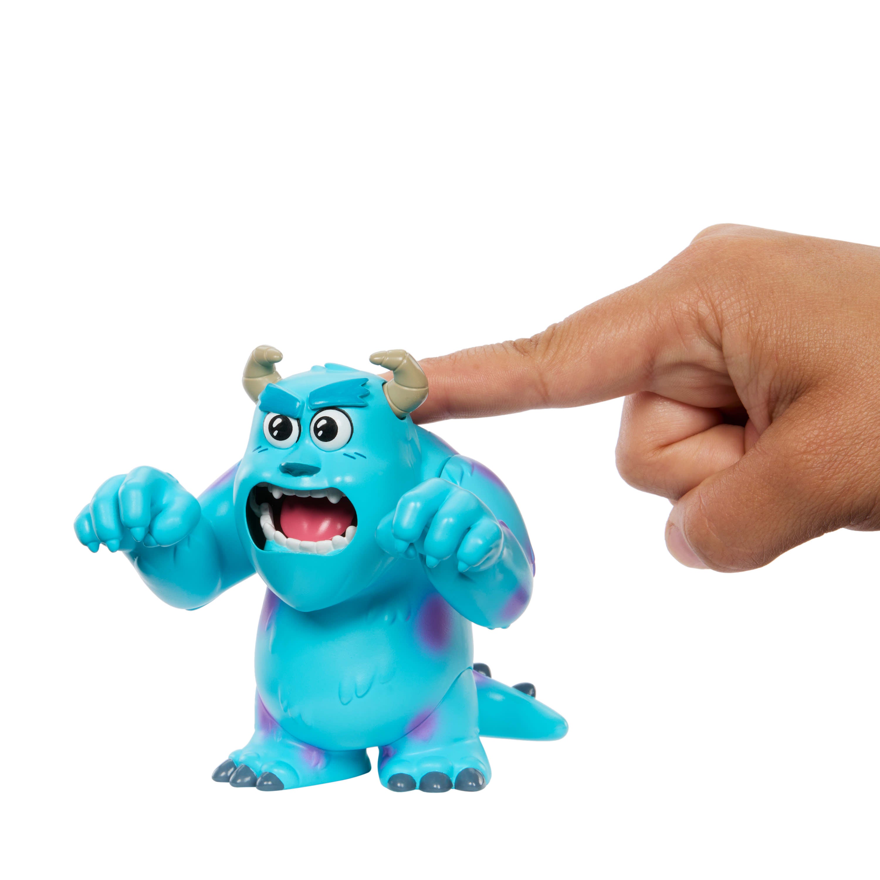 Disney Pixar Clickable 8.9cm Sulley Figure with Iconic Moves