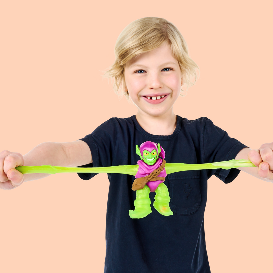 Hot Deal! Marvel S8 Goo Jit Zu Hero Pack - Goo Enhanced Green Goblin Action Figure