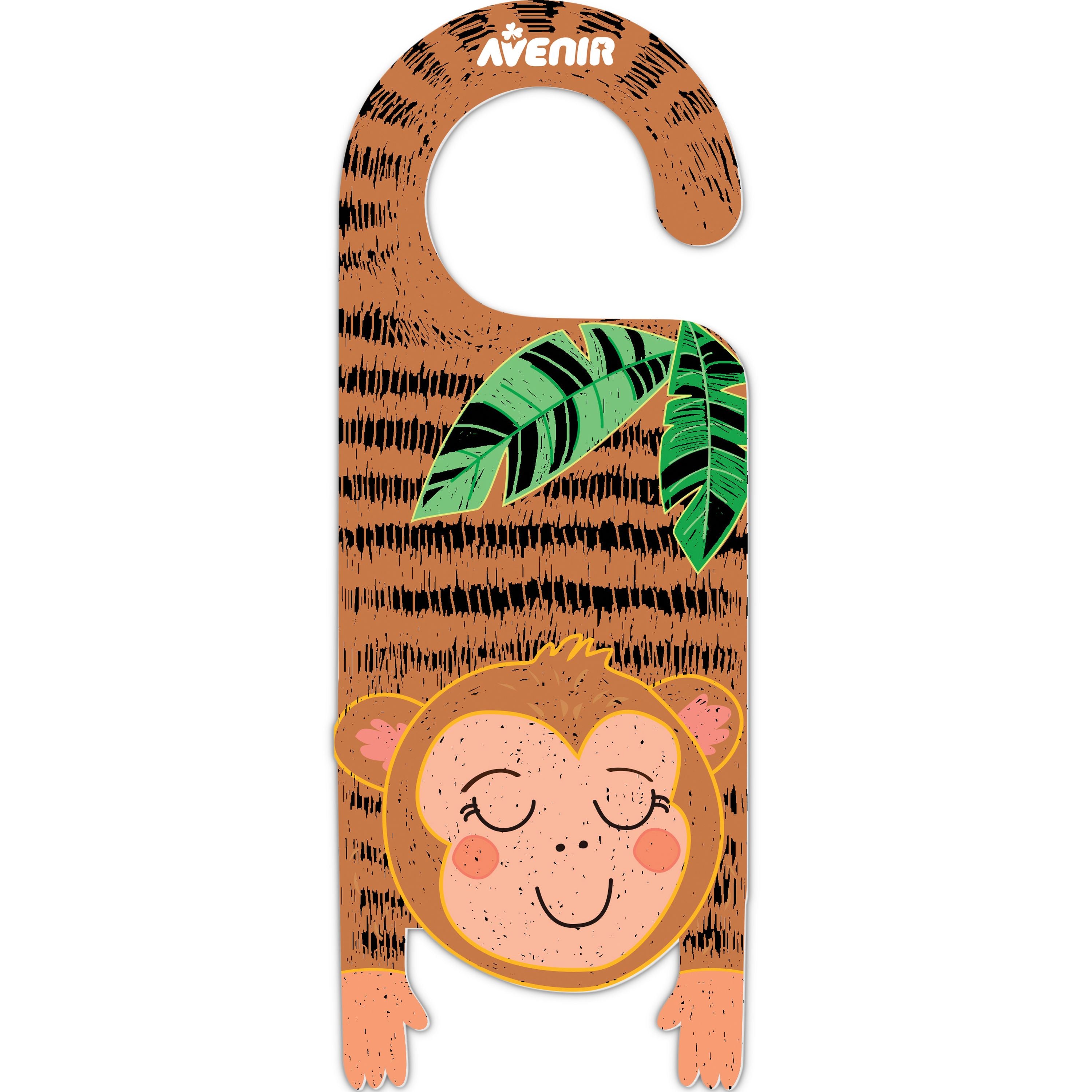 Exclusive Offer: 5-Piece Scratchable Animal Door Hangers for Kids Aged 3 and Up