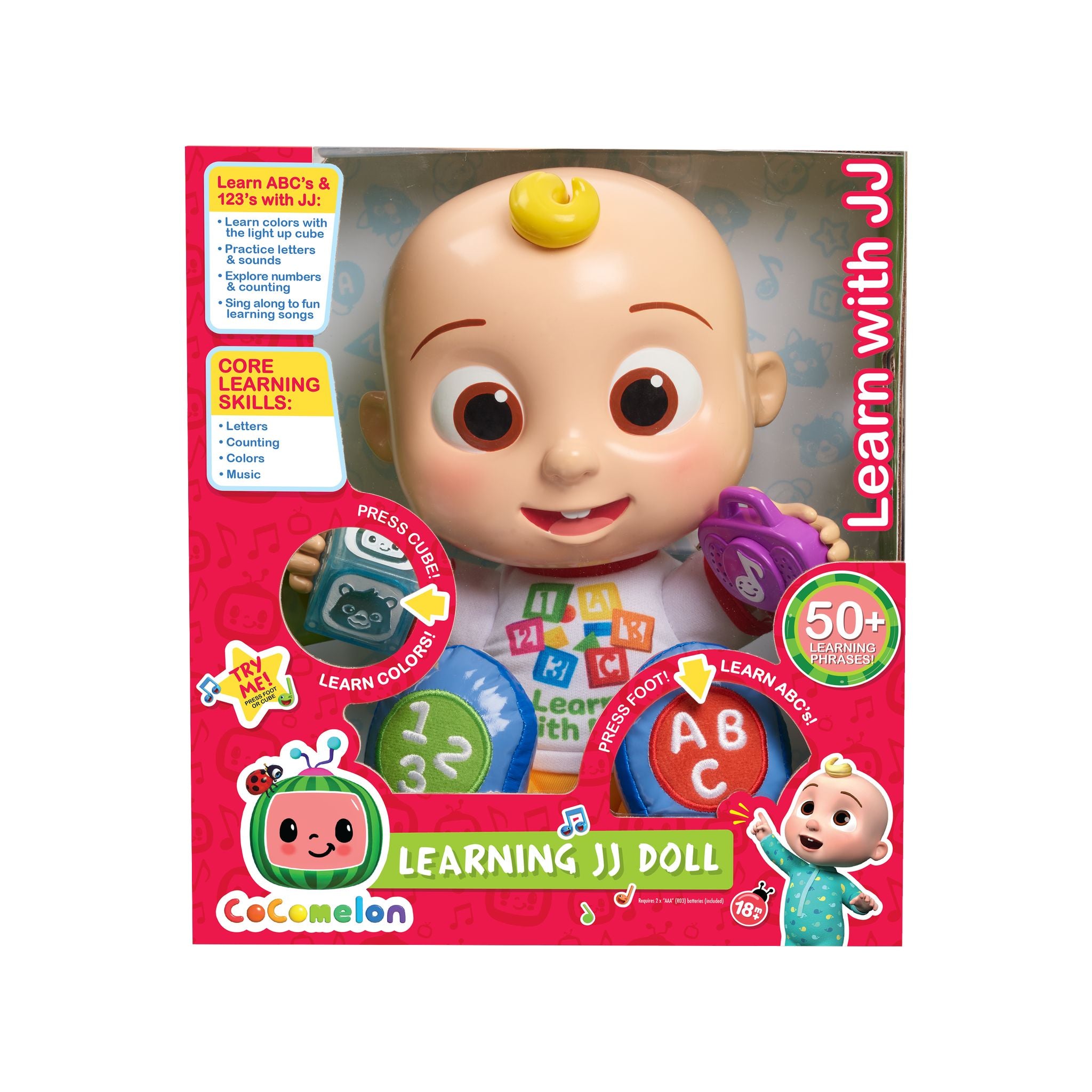 Hot! CoComelon Interactive Learning JJ Doll