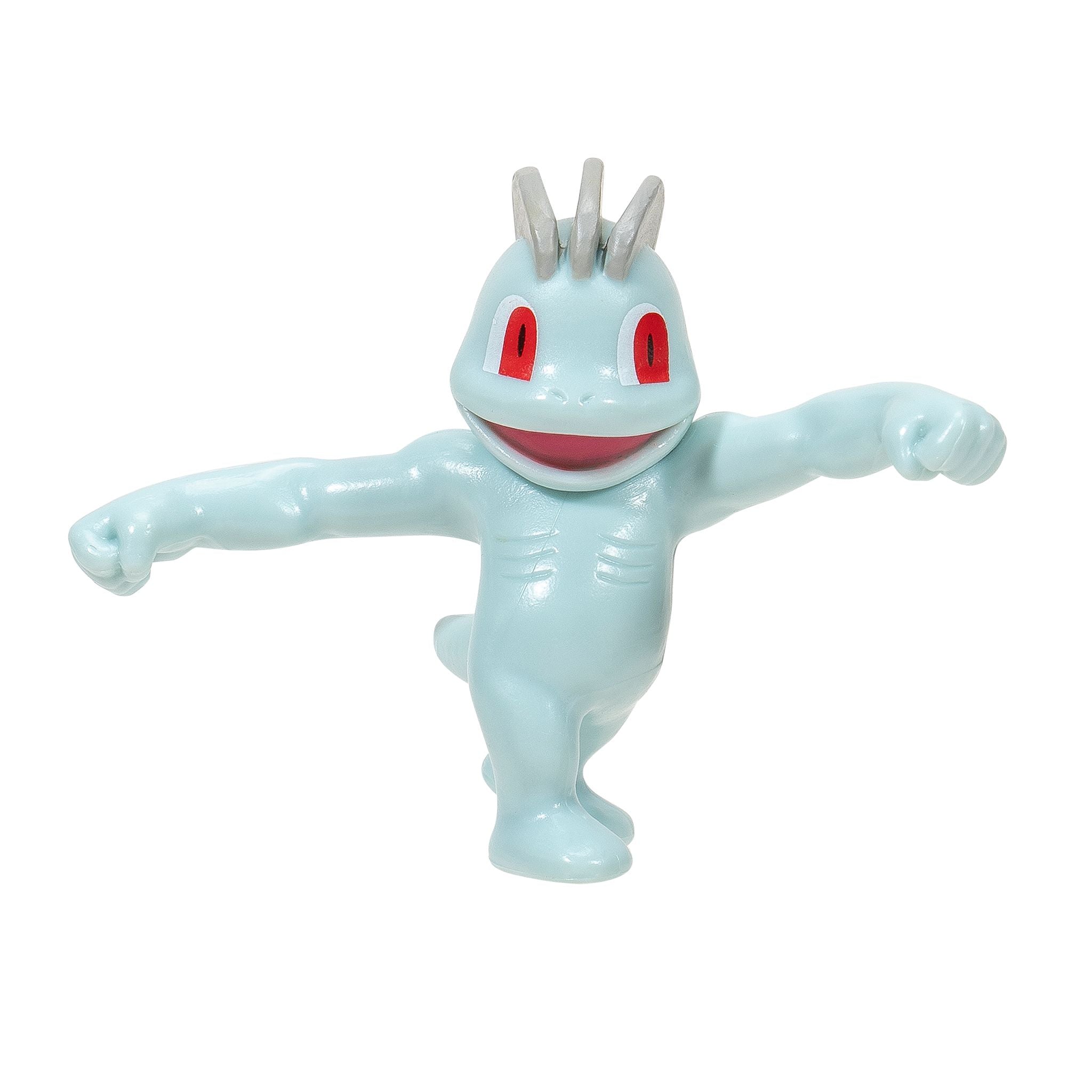 Pokemon Adjustable Clip N Go Poke Ball Belt Set with Repeat & Timer Balls and Machop Figure