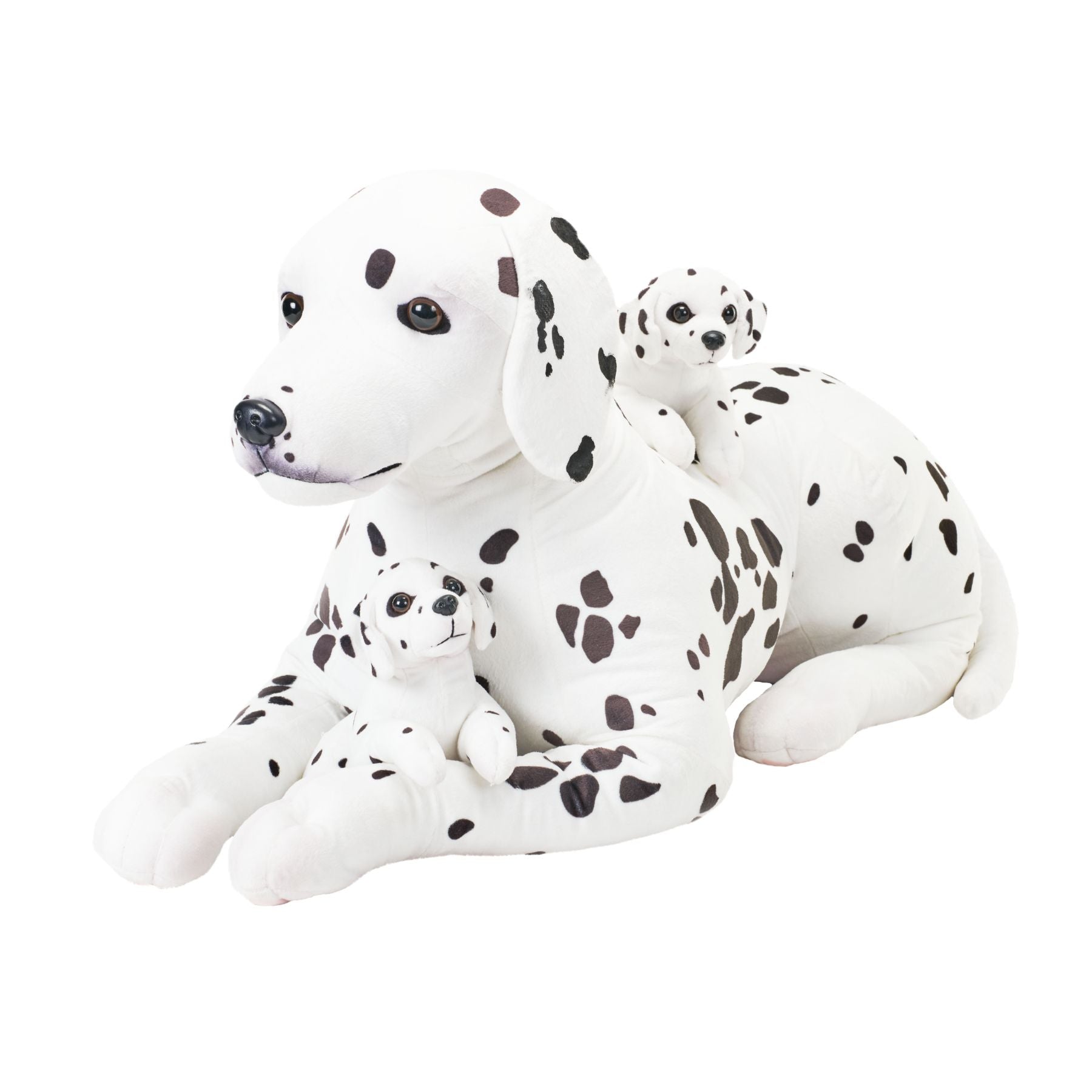 Wild Republic Jumbo 30-Inch Dalmatian Mom & Puppies Cuddlekins - Great Gift!