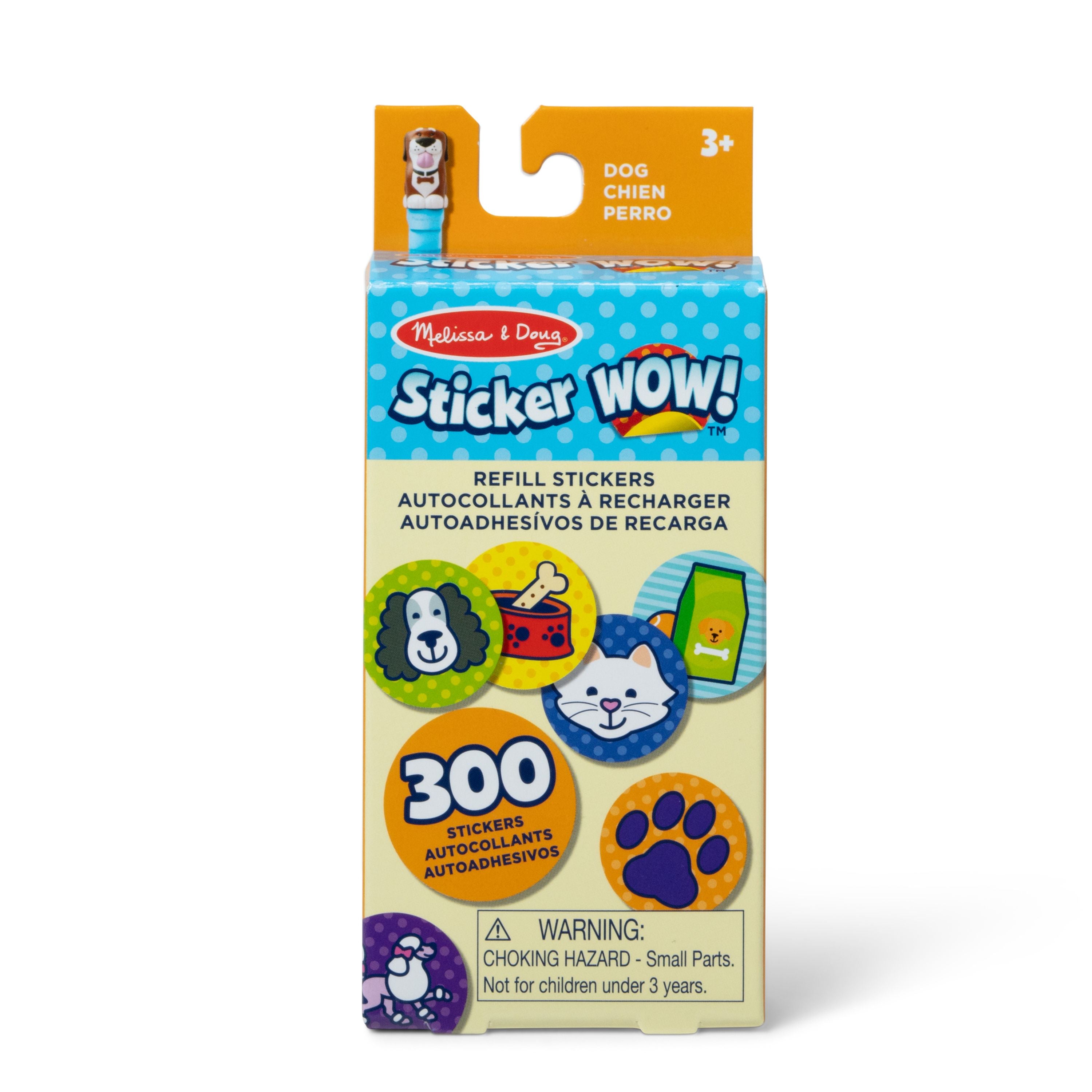 Hot! Melissa & Doug Sticker Wow Dog Refill Stickers