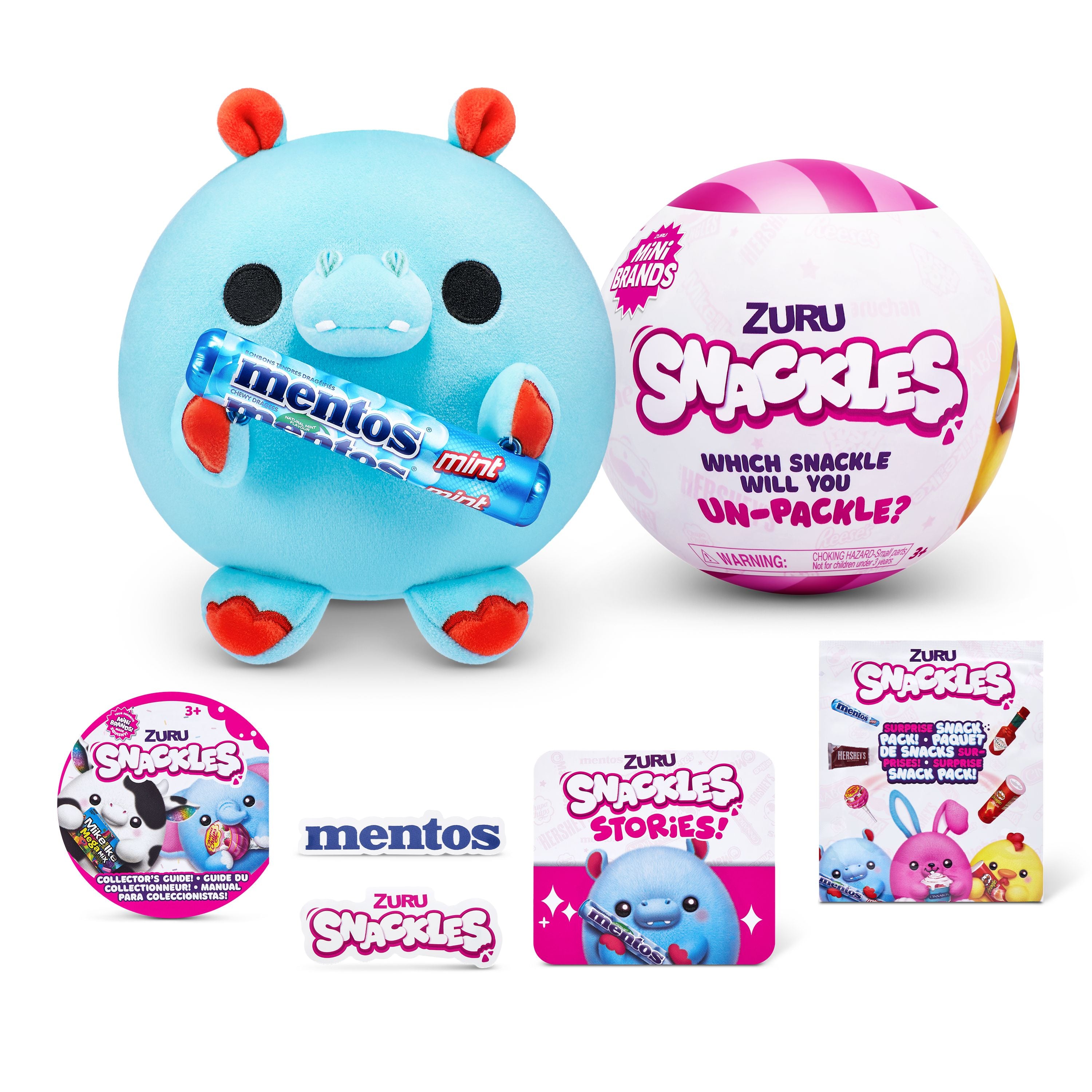 Hot Deal! ZURU Snackles Small Plush Toys - Assorted Styles S1