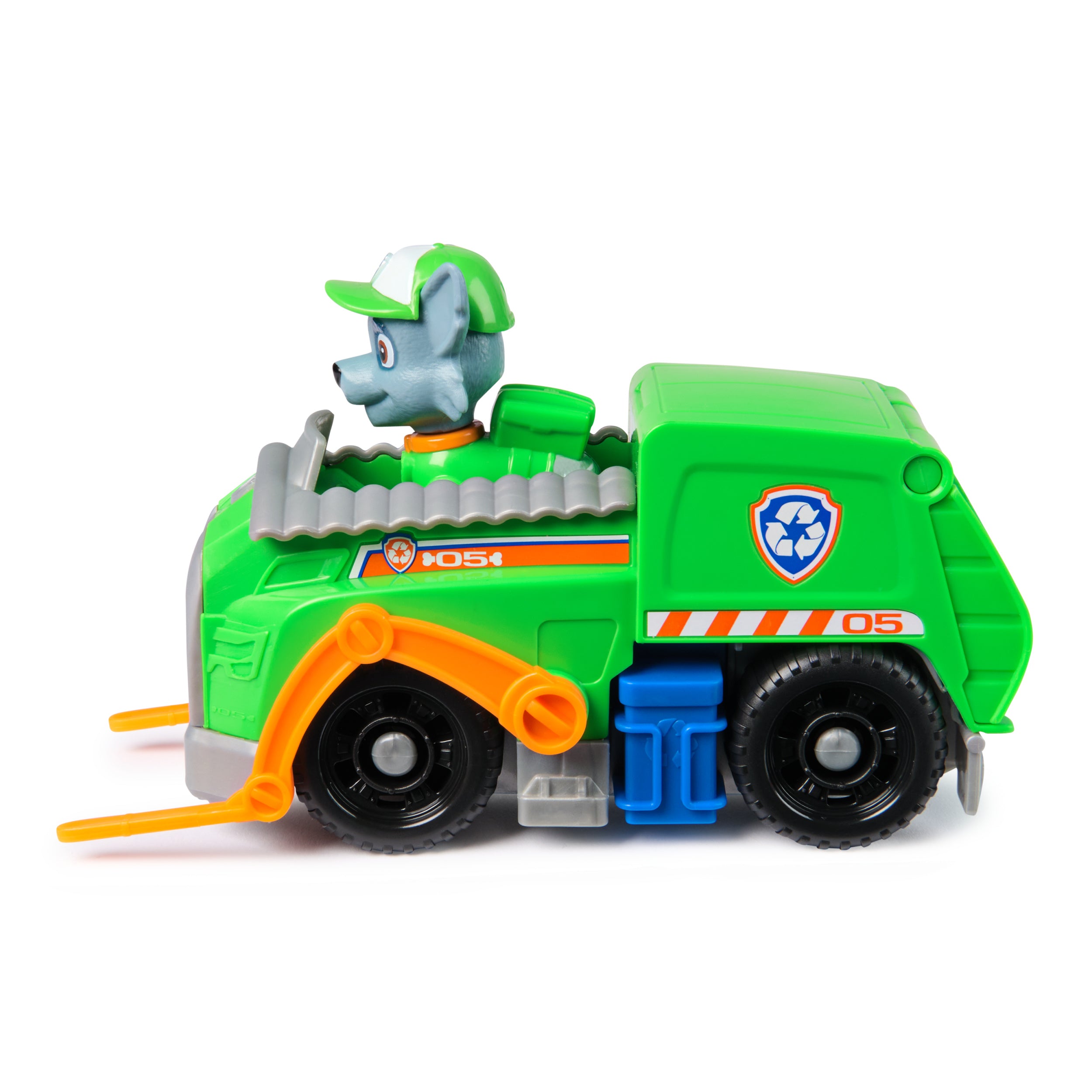 Hot Sale! PAW Patrol Rocky's Basic Rescue Trash Truck Toy for Kids