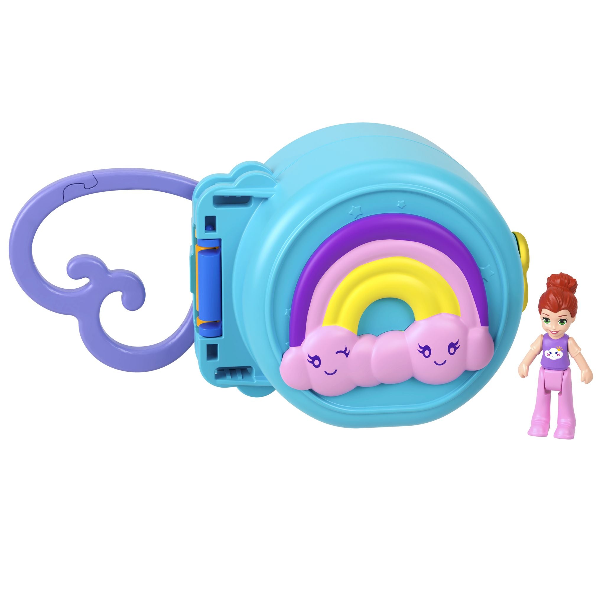 Hot! Polly Pocket On - The - Go Fun: Rainbow Cloud