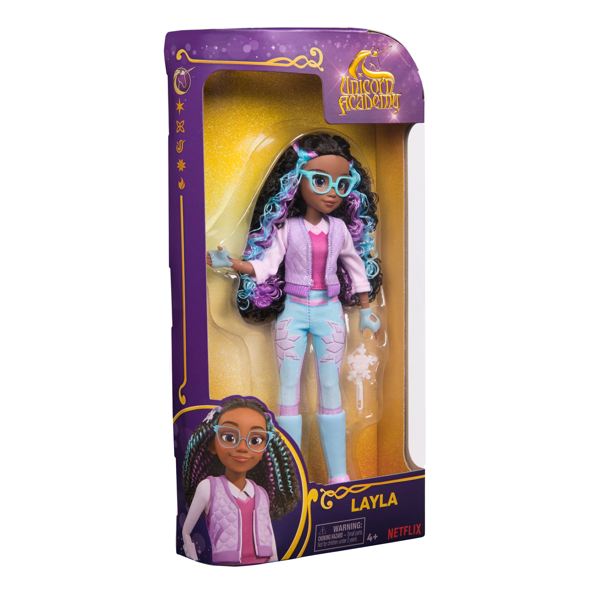 Hot Sale! Unicorn Academy Fashion Doll - Layla for Girls Aged 4 and Up