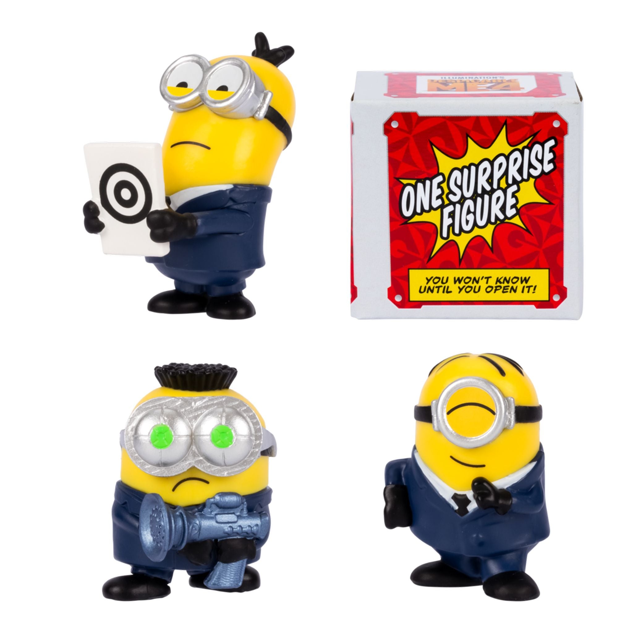 Hot! Despicable Me 4 Minions AVL Squad Figure Pack