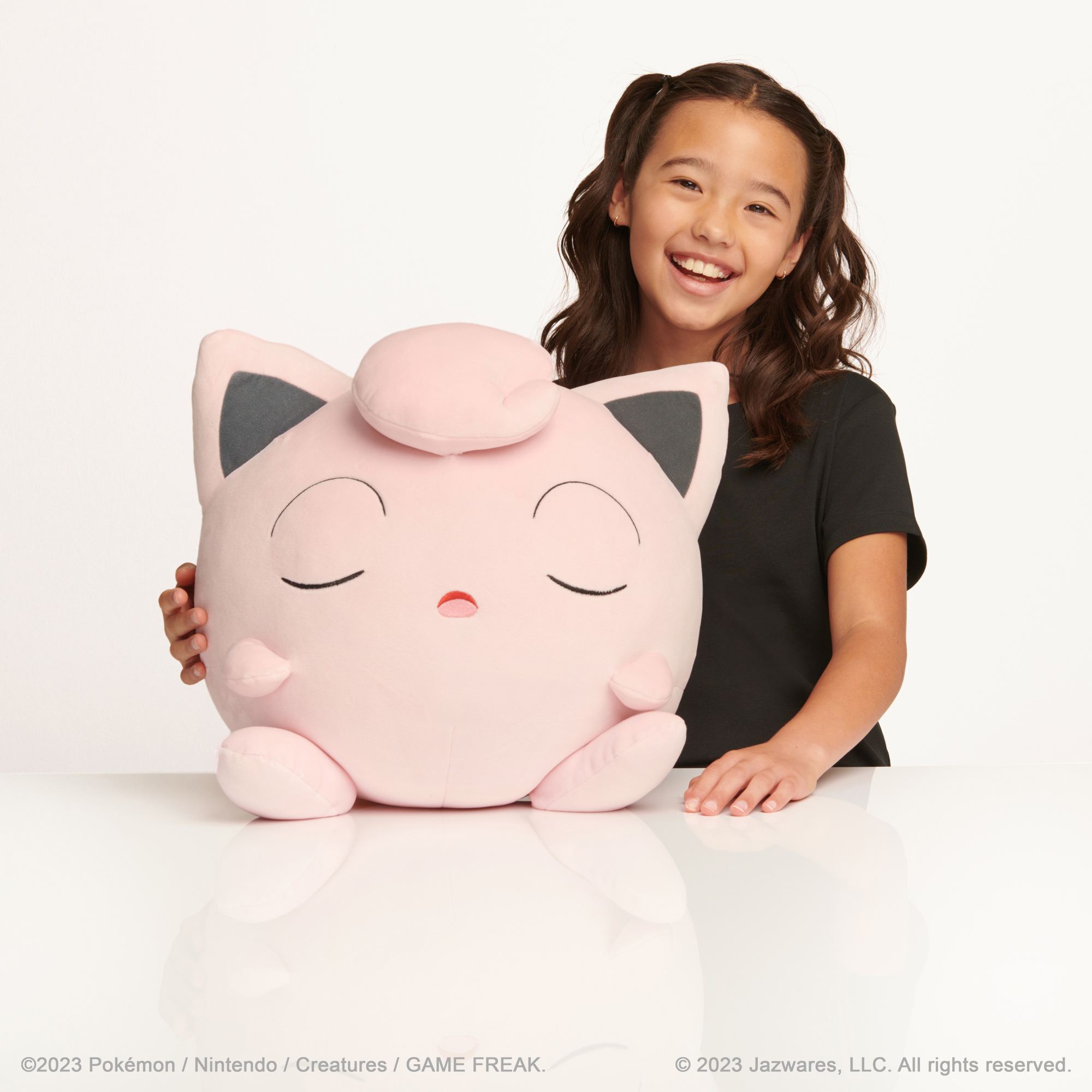 18-Inch Pokémon Jigglypuff Sleeping Plush - Great Gift!