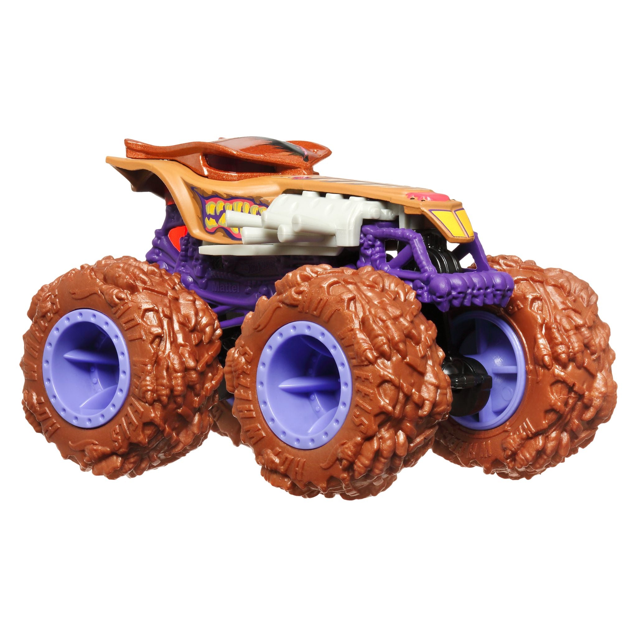 Hot Wheels Monster Trucks Fang Frenzy 4-Pack - Exclusive Toy Set