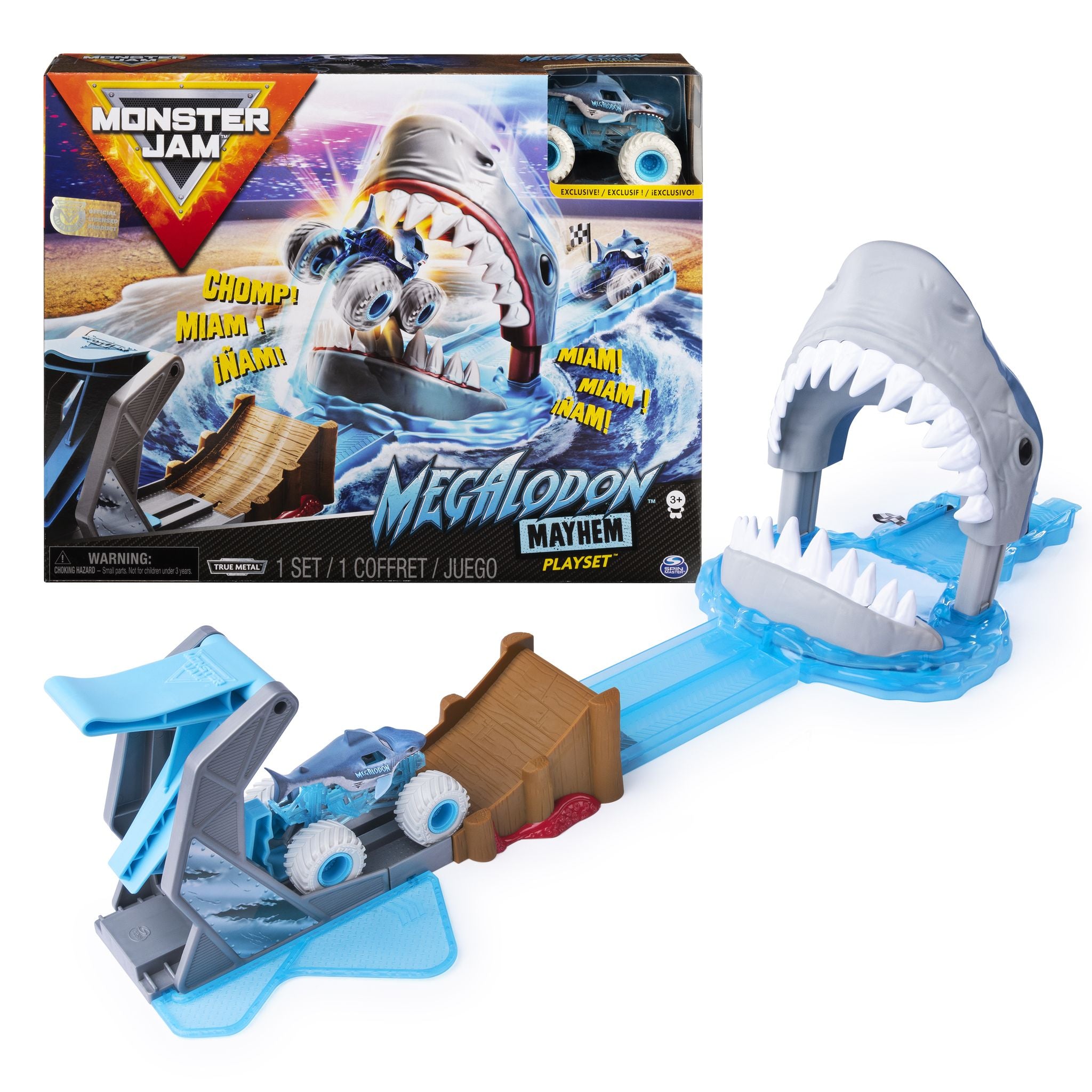 Hot Deal! Monster Jam Megalodon Mayhem Playset for Kids' Action Fun