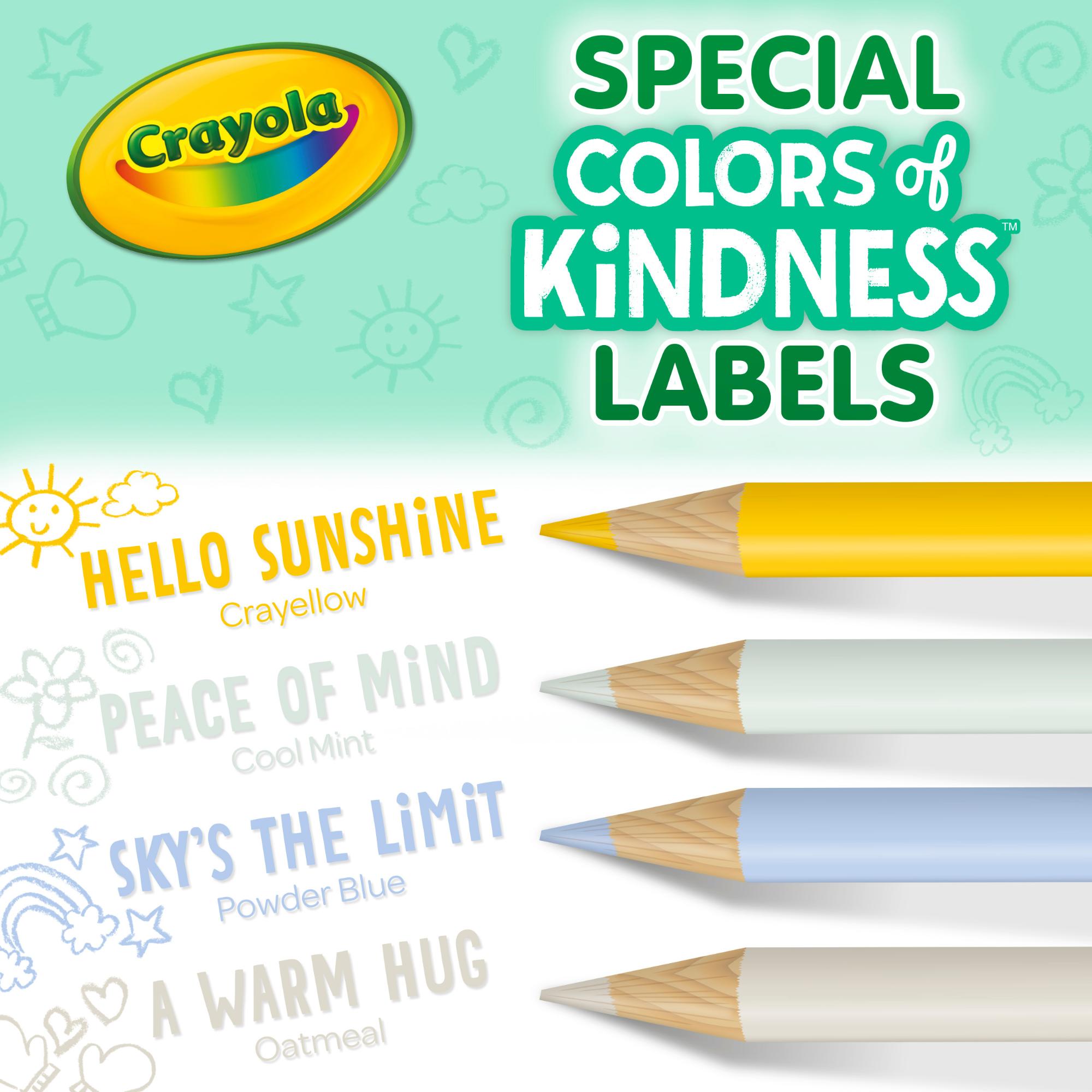 12-Pack Crayola Kindness-Inspired Colored Pencils with Vibrant Shades