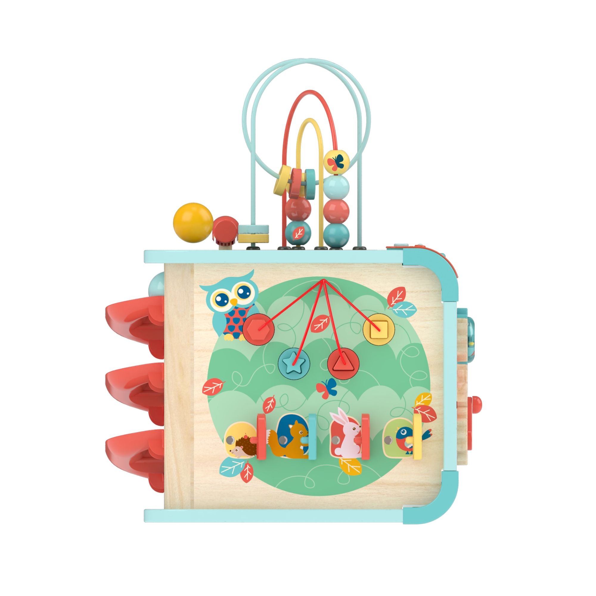 Hape Magic Cube: Ideal Interactive Toy for 12M+ Babies and Toddlers