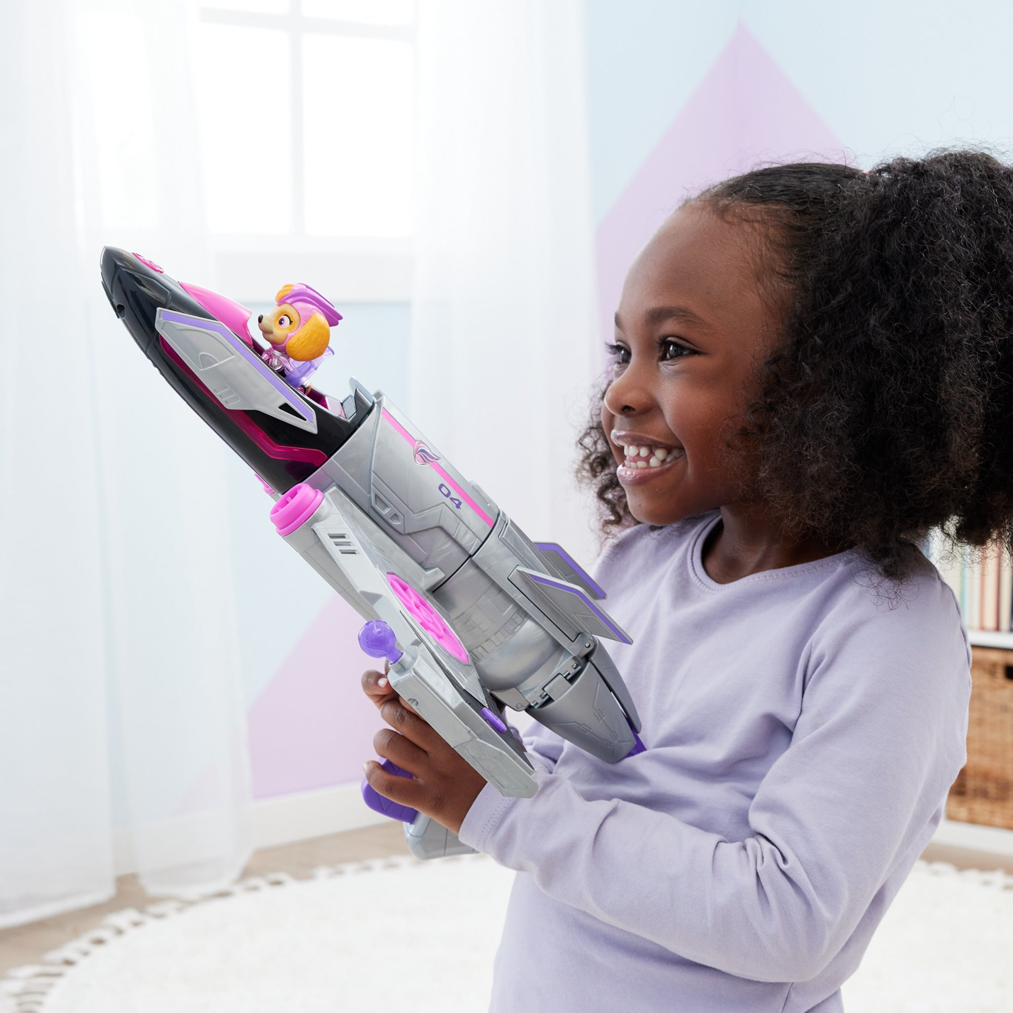 PAW Patrol Mighty Movie Skye's Rescue Jet - Ideal Gift for Kids