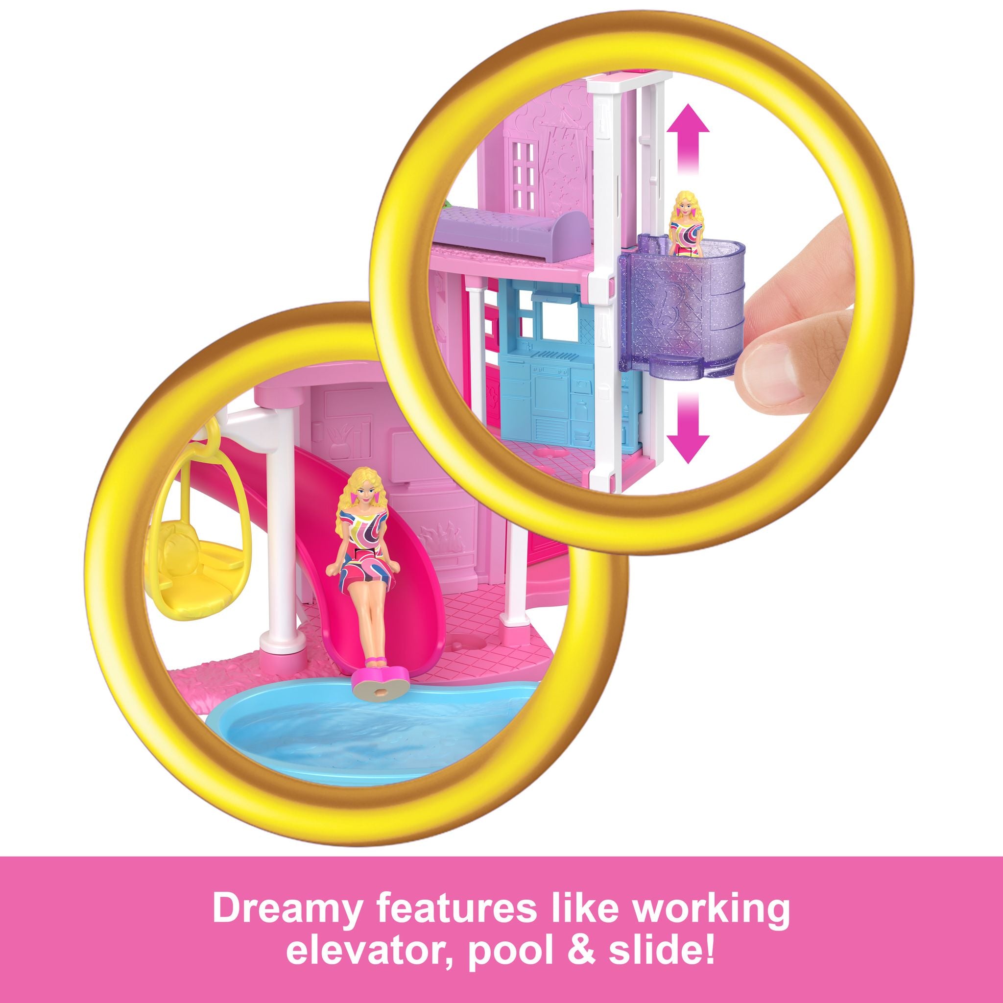 Adorable Mini Barbie Land - First Miniature Barbie Dream House Set