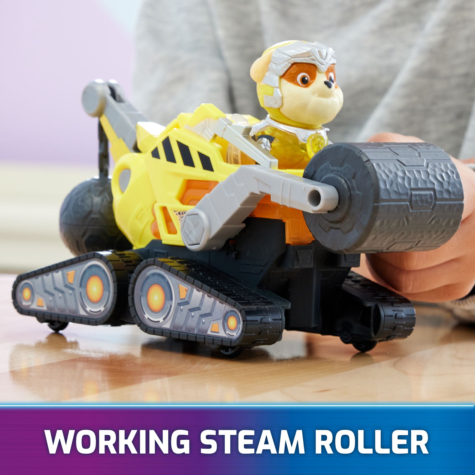 Hot! PAW Patrol The Mighty Movie Rubble's Rescue Vehicle