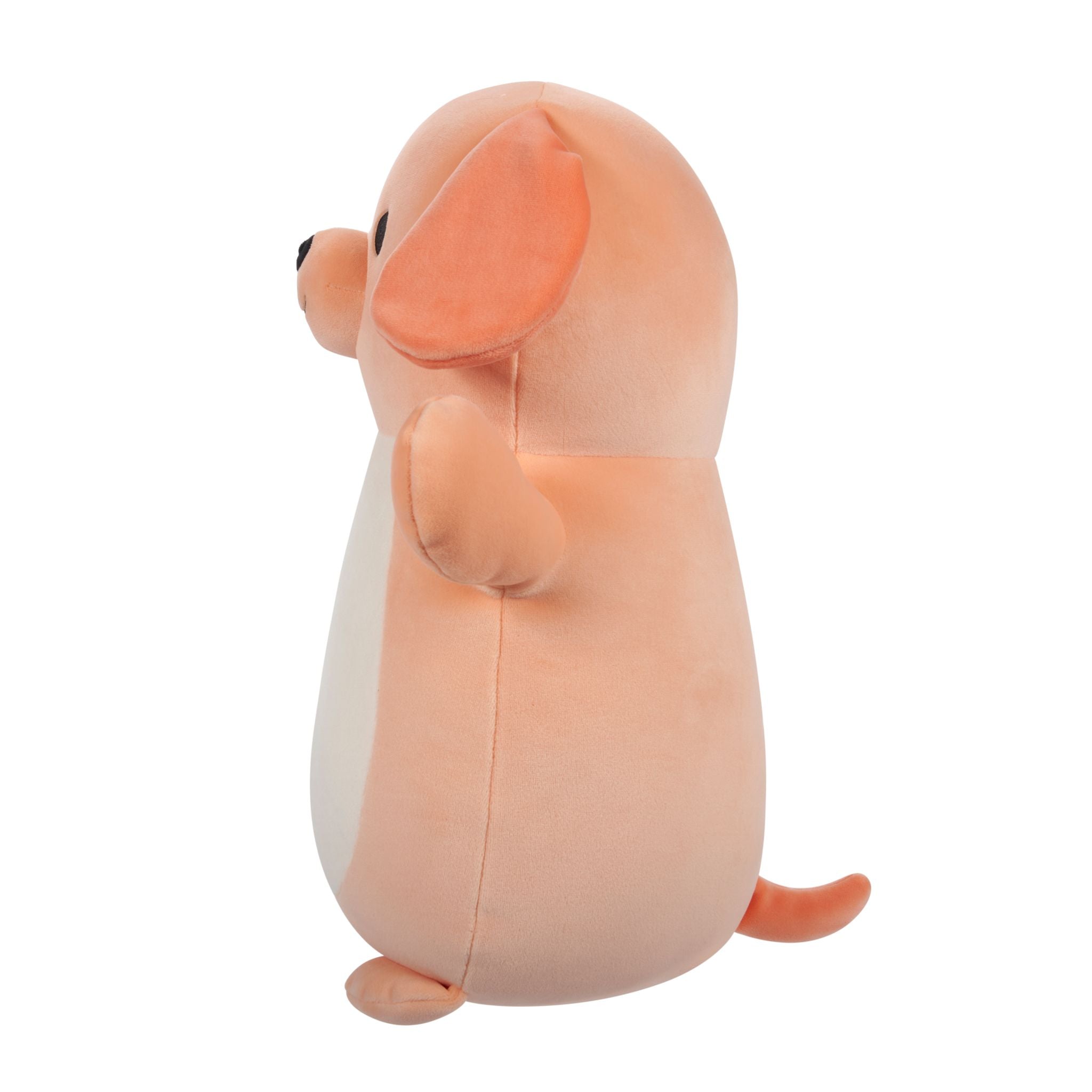 10-Inch Squishmallows Hugmees Drella Peach Dog Plush - Must-Have!