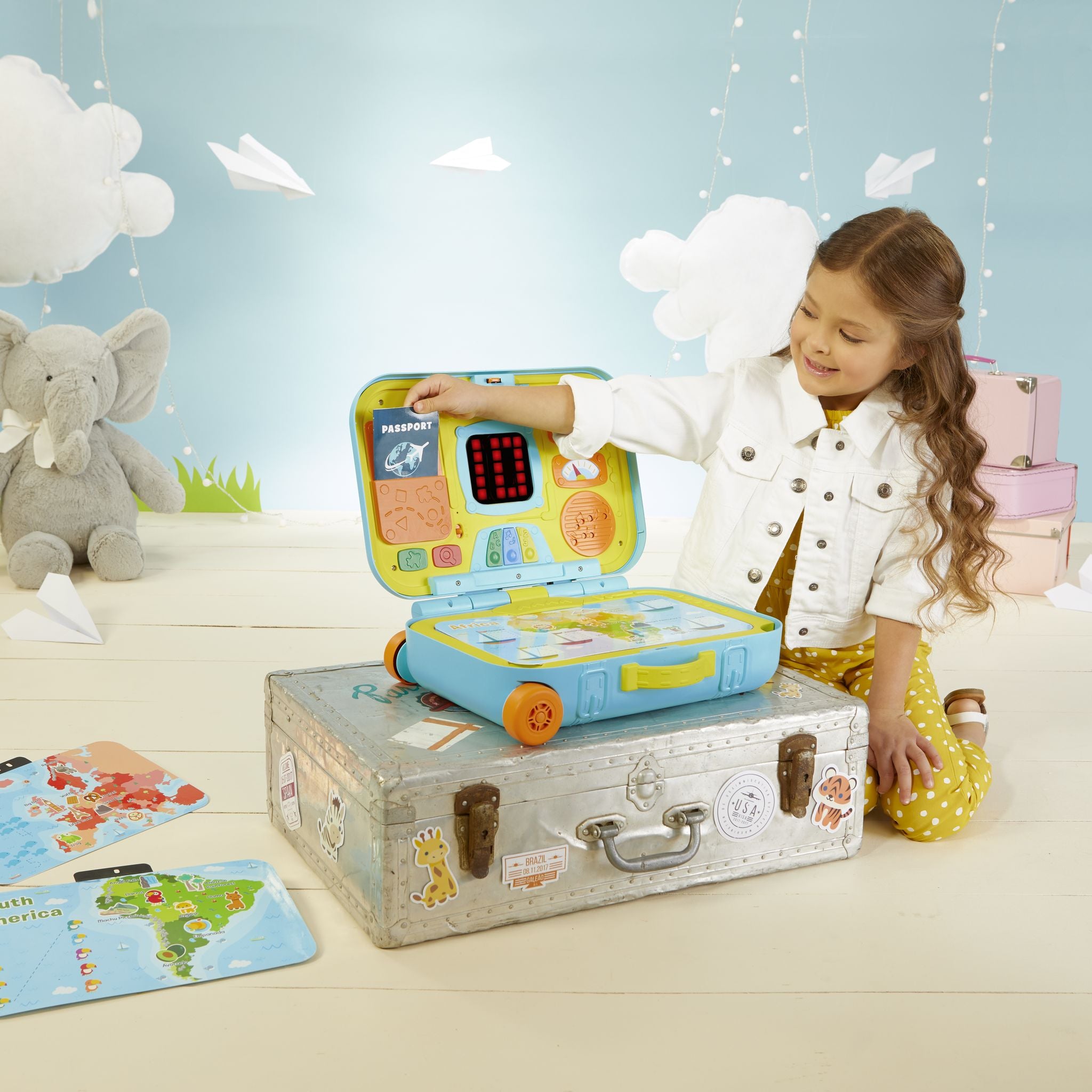 Little Tikes Educational Play Suitcase - Ideal for Learning & Fun for Kids Aged 3+