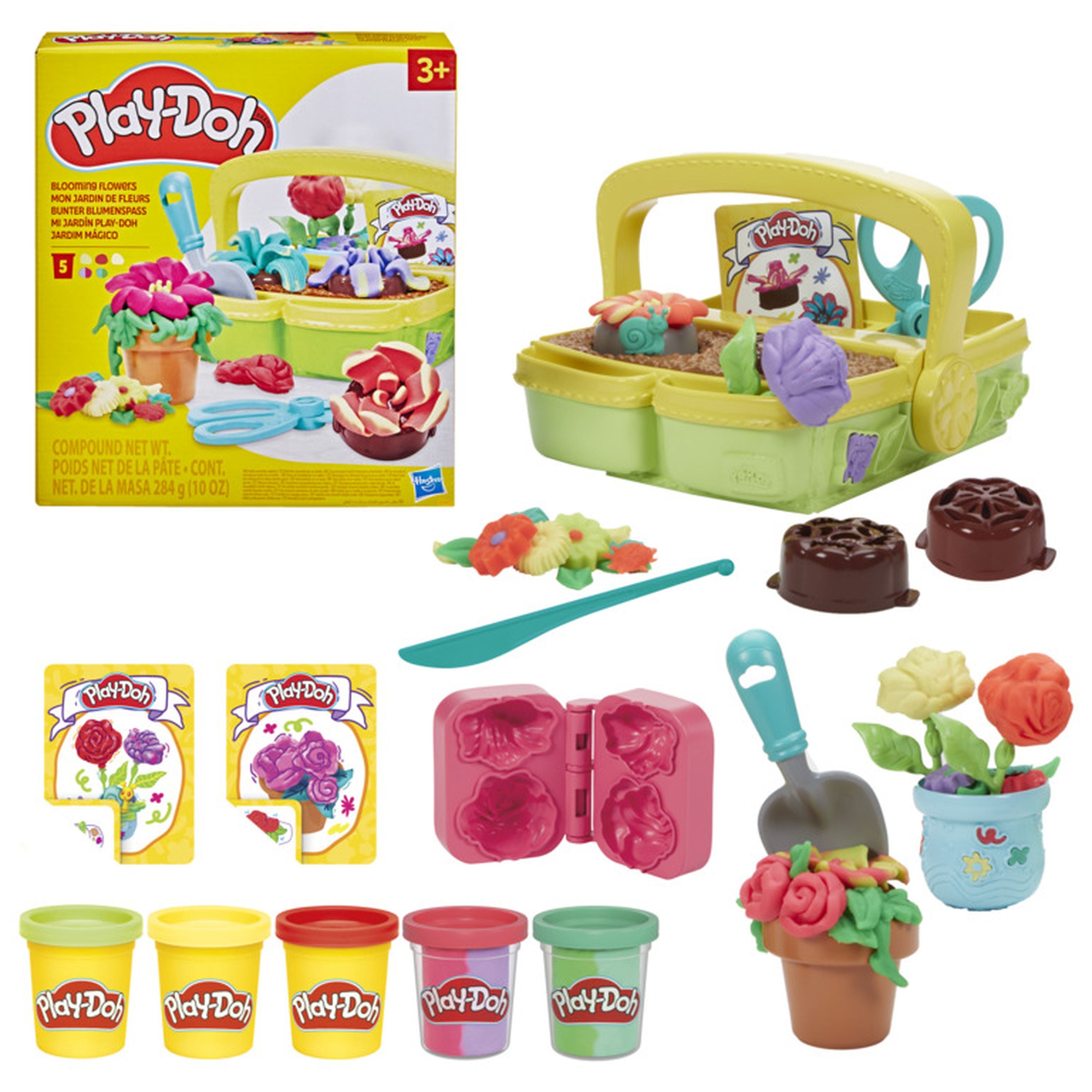 Play - Doh Creative Blooming Flowers Kids Playset for Endless Fun