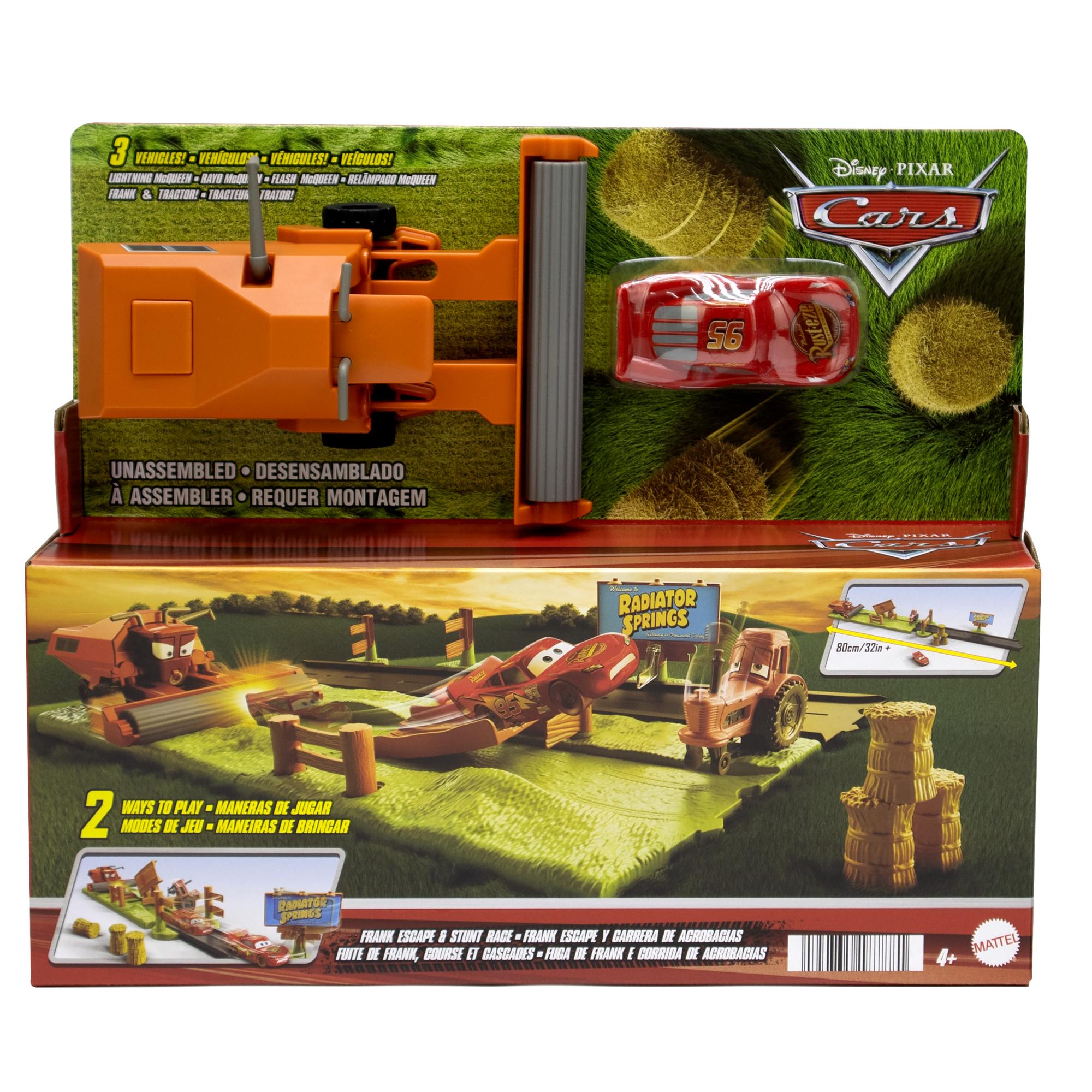 Hot Deal! Disney Pixar Cars Action Playset - Frank Escape & Stunt Race