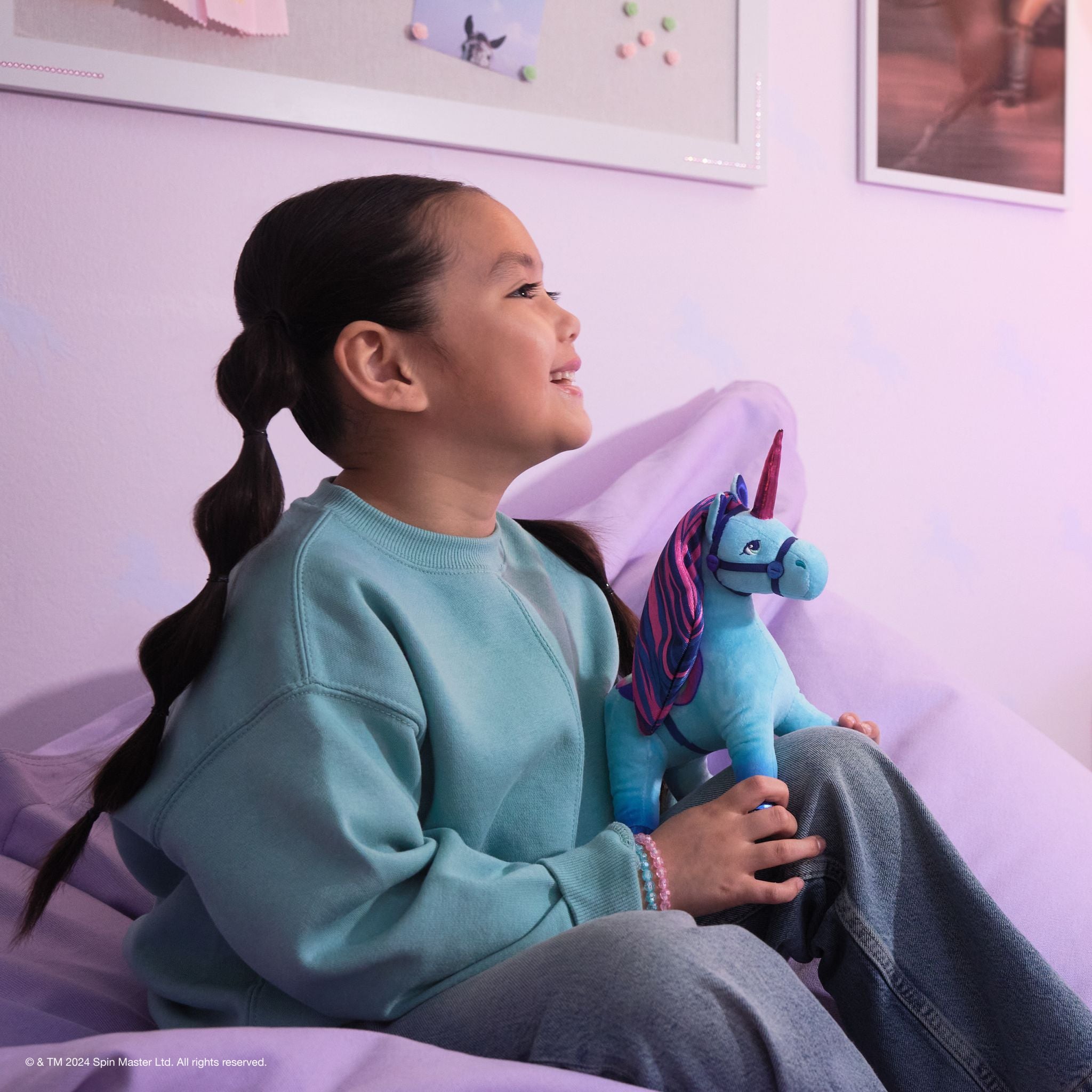 Hot! Unicorn Academy 7-Inch River Plush Toy