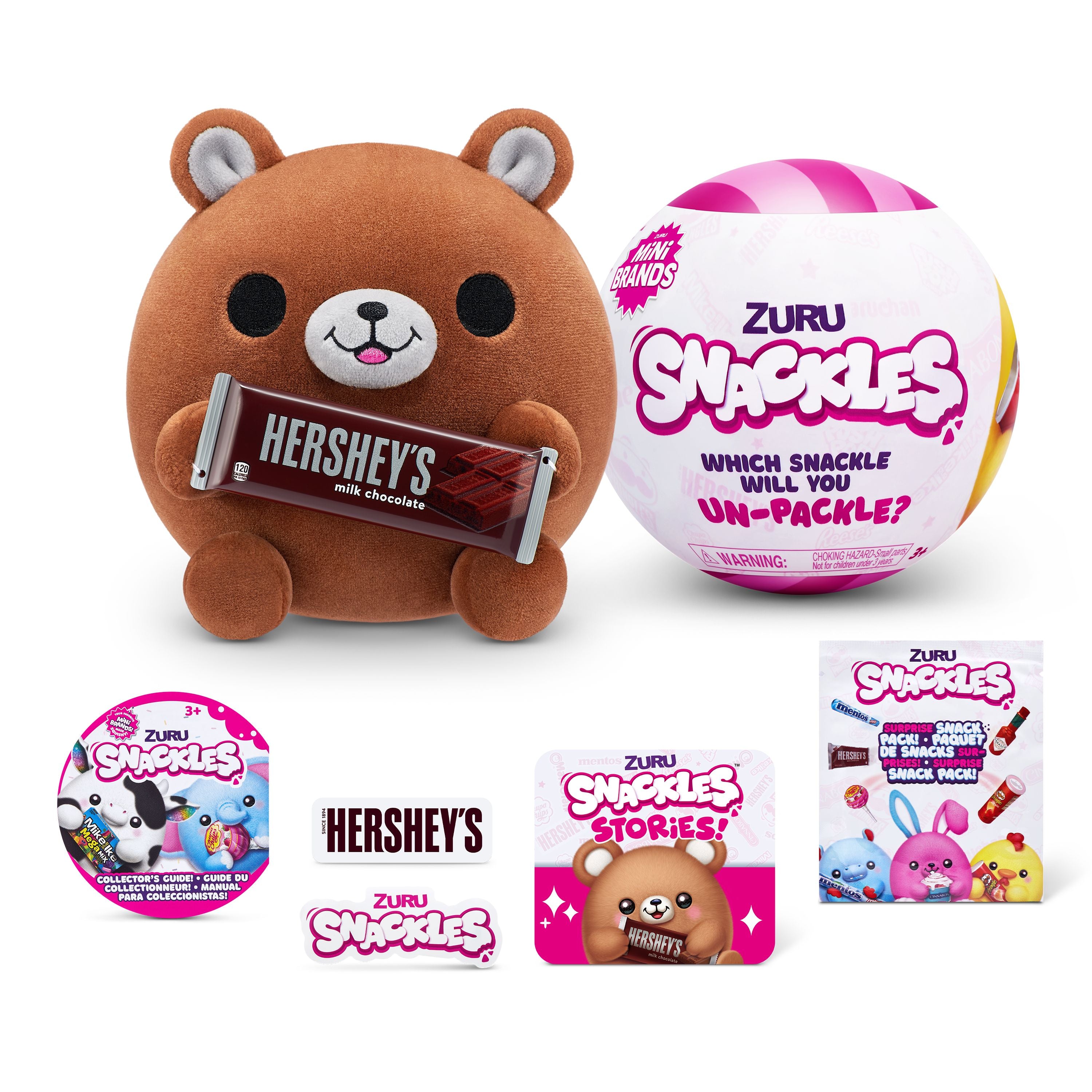 Hot Deal! ZURU Snackles Small Plush Toys - Assorted Styles S1