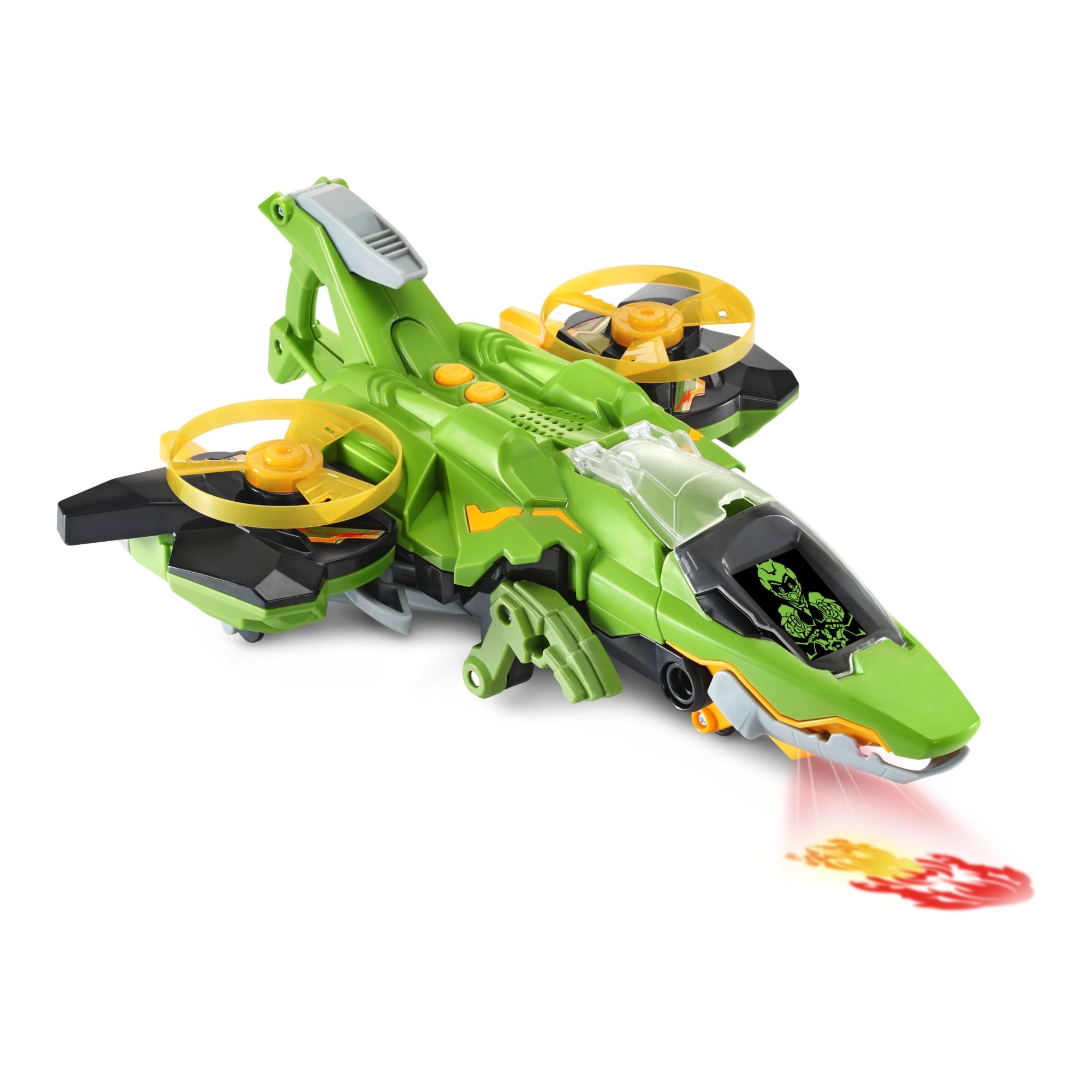 VTech 2-in-1 Switch & Go Dinos: Rush the Velociraptor to High-Tech Aircraft