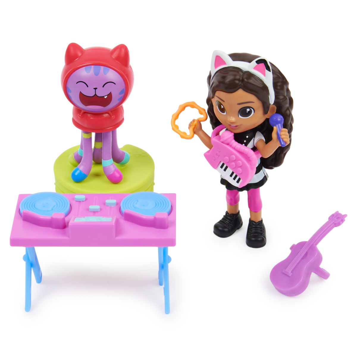 Gabby's Dollhouse Musical Kitty Karaoke Set with Surprise Accessories