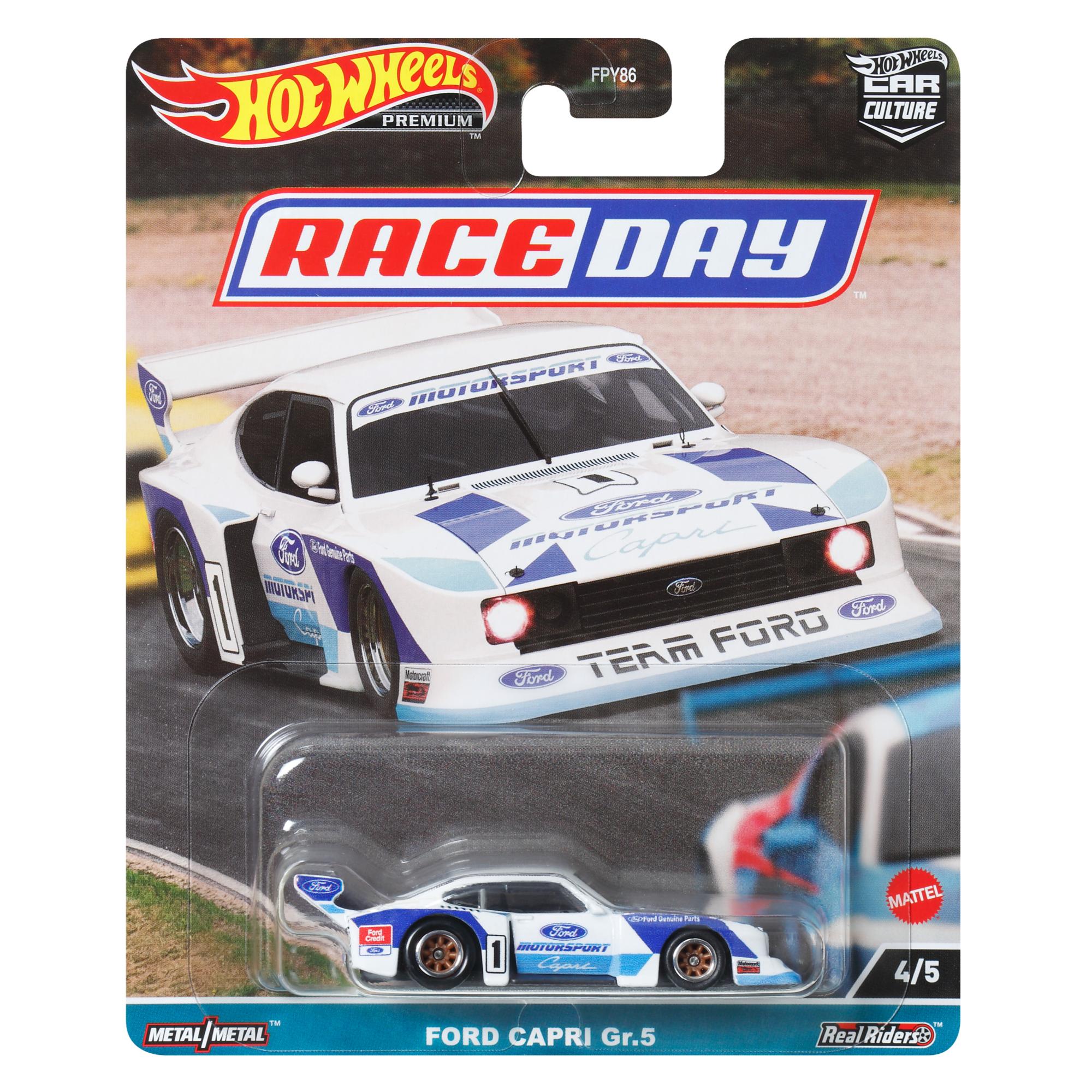 Hot Wheels Car Culture Race Day: Ford Capri Gr.5 - 4/5 Premium Collectible