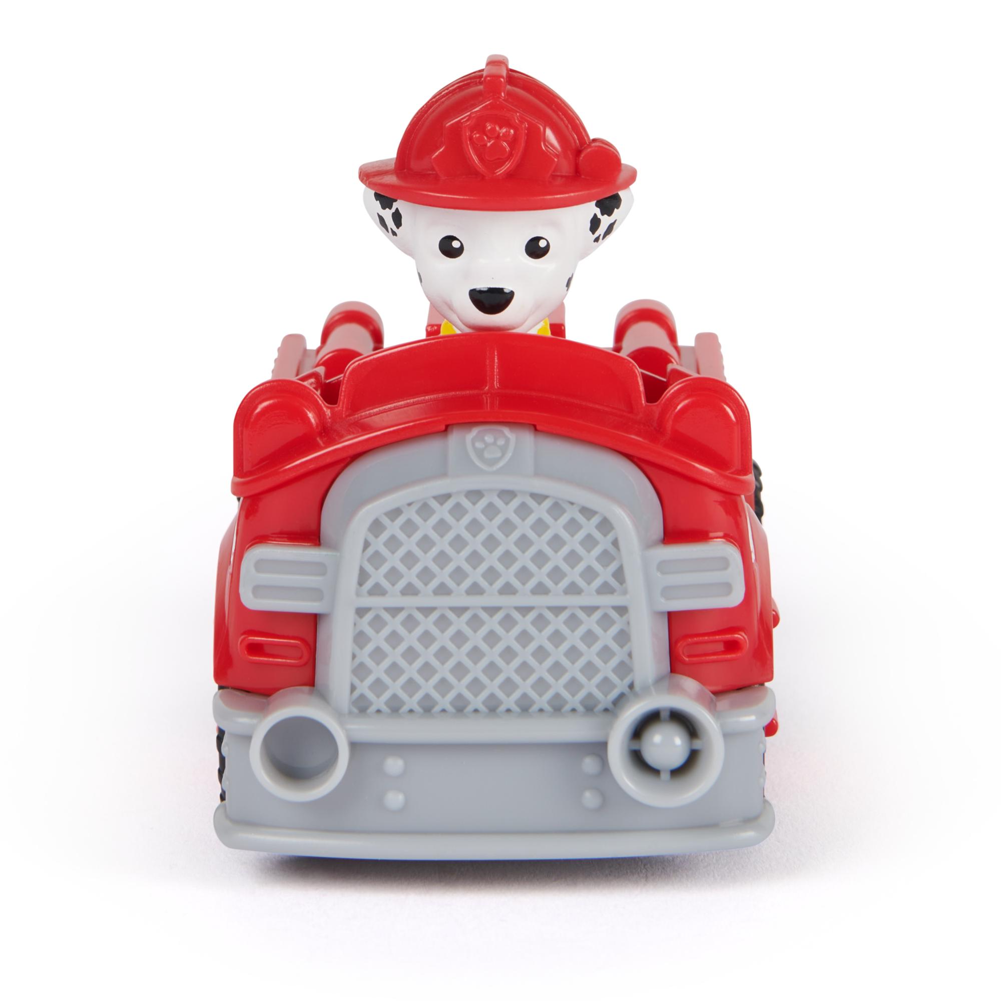 PAW Patrol Marshall Deluxe Rescue Racers - Authentic Toy Cars