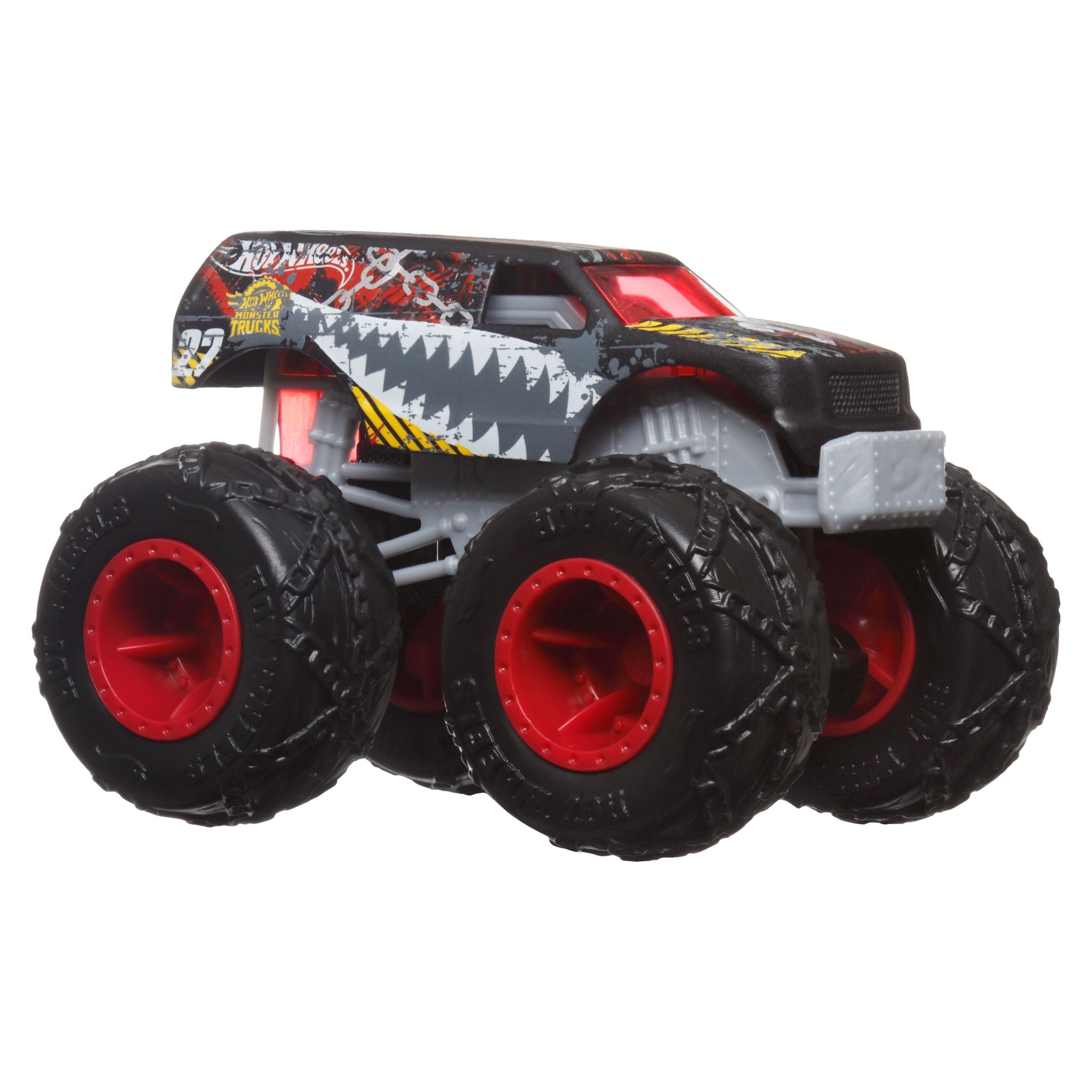 Hot Wheels Monster Trucks Fang Frenzy 4-Pack - Exclusive Toy Set