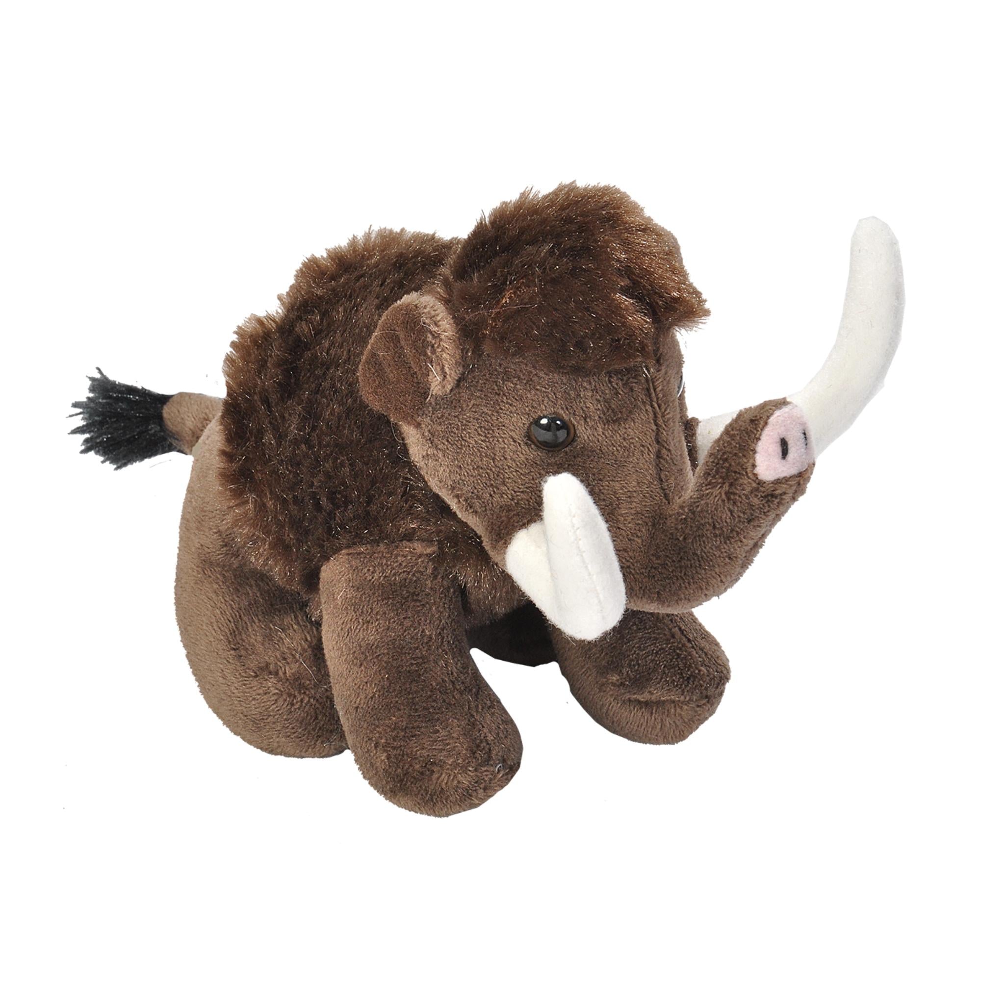 Wild Republic 5-Inch Eco-Friendly Pocketkins Wooly Mammoth Plush