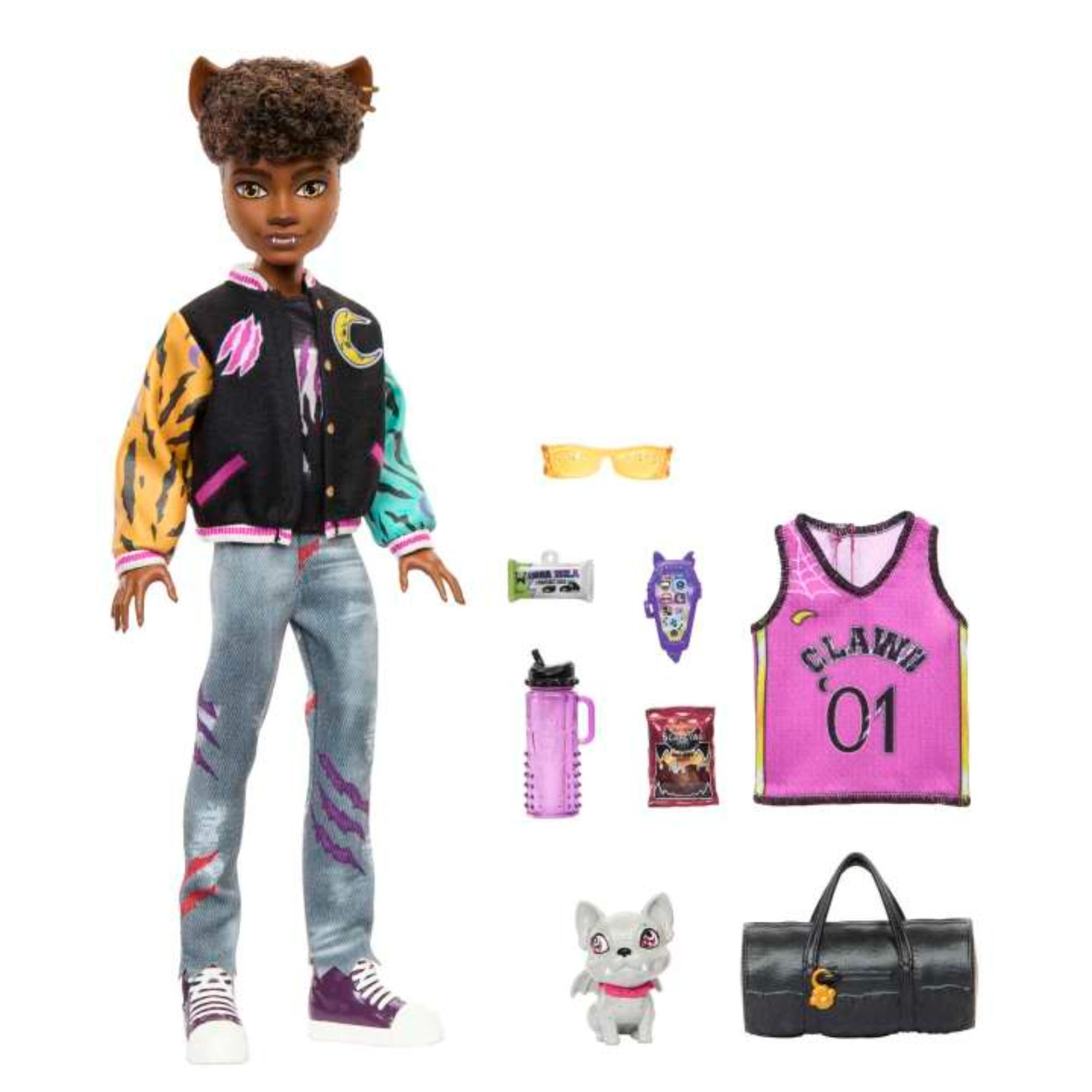 Hot! Monster High Clawd Wolf Doll