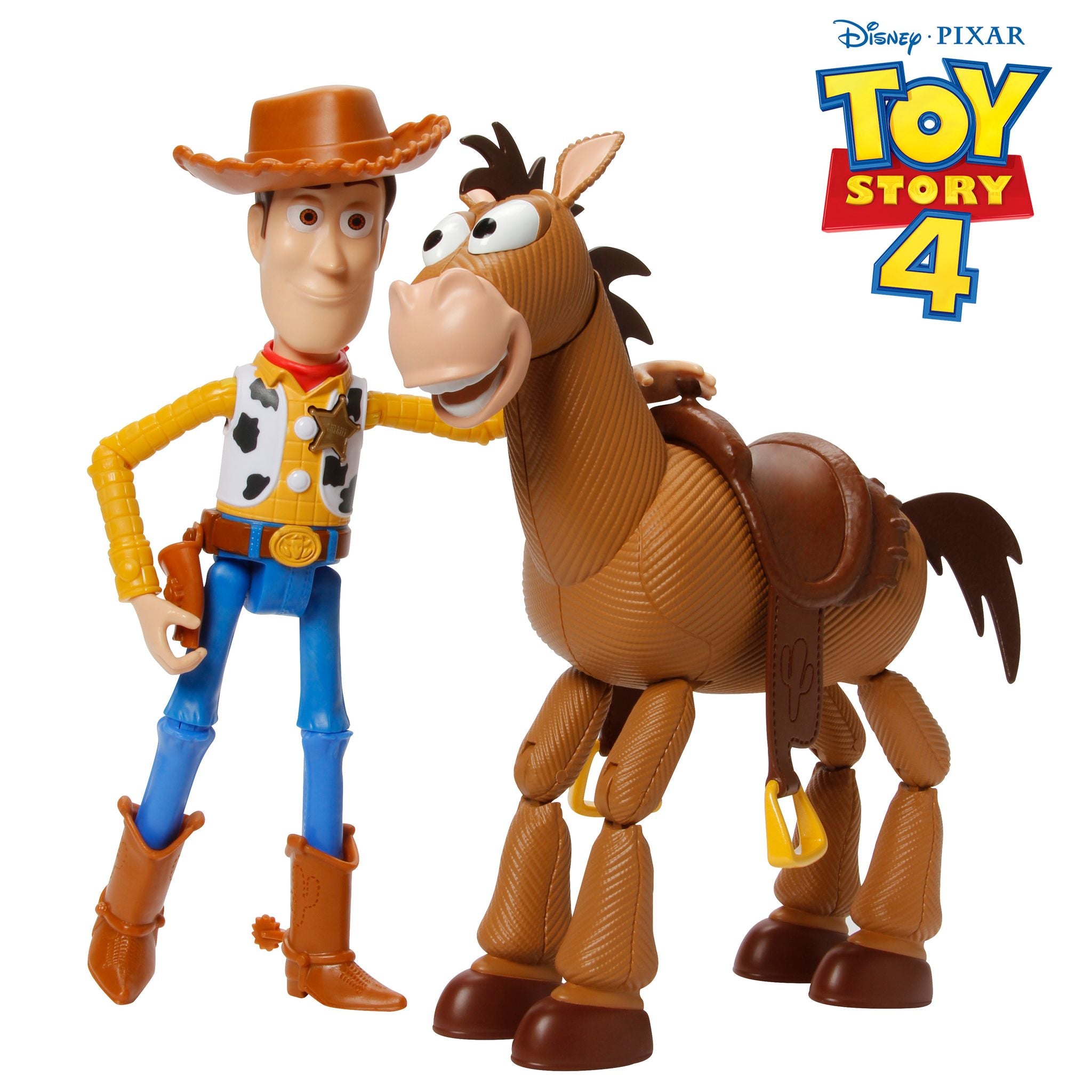 Hot Deal! Disney Pixar Toy Story Woody & Bullseye Action Figure Adventure Set