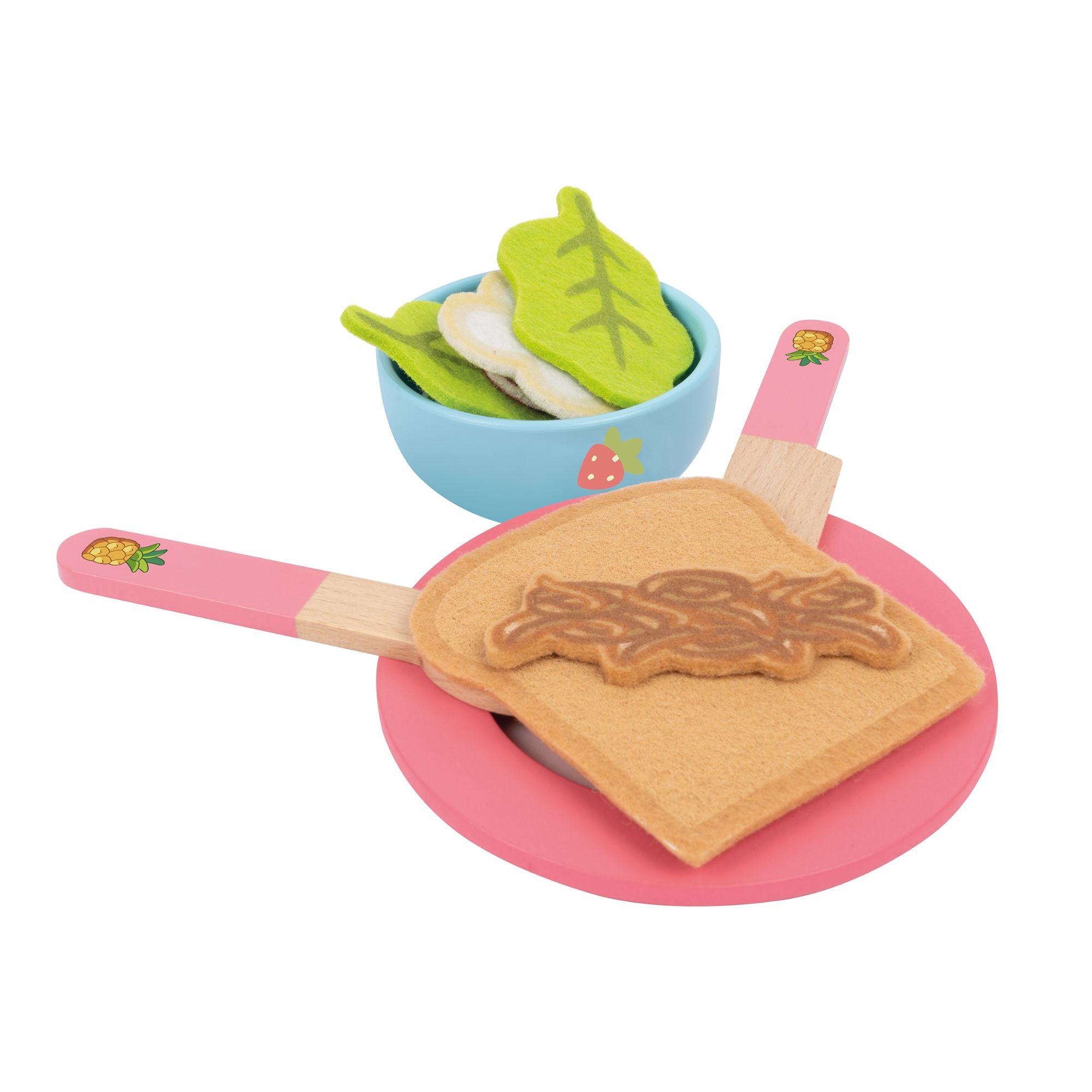 Hot Deal: Bluey's Wooden BBQ & Salad Pretend - Play Set