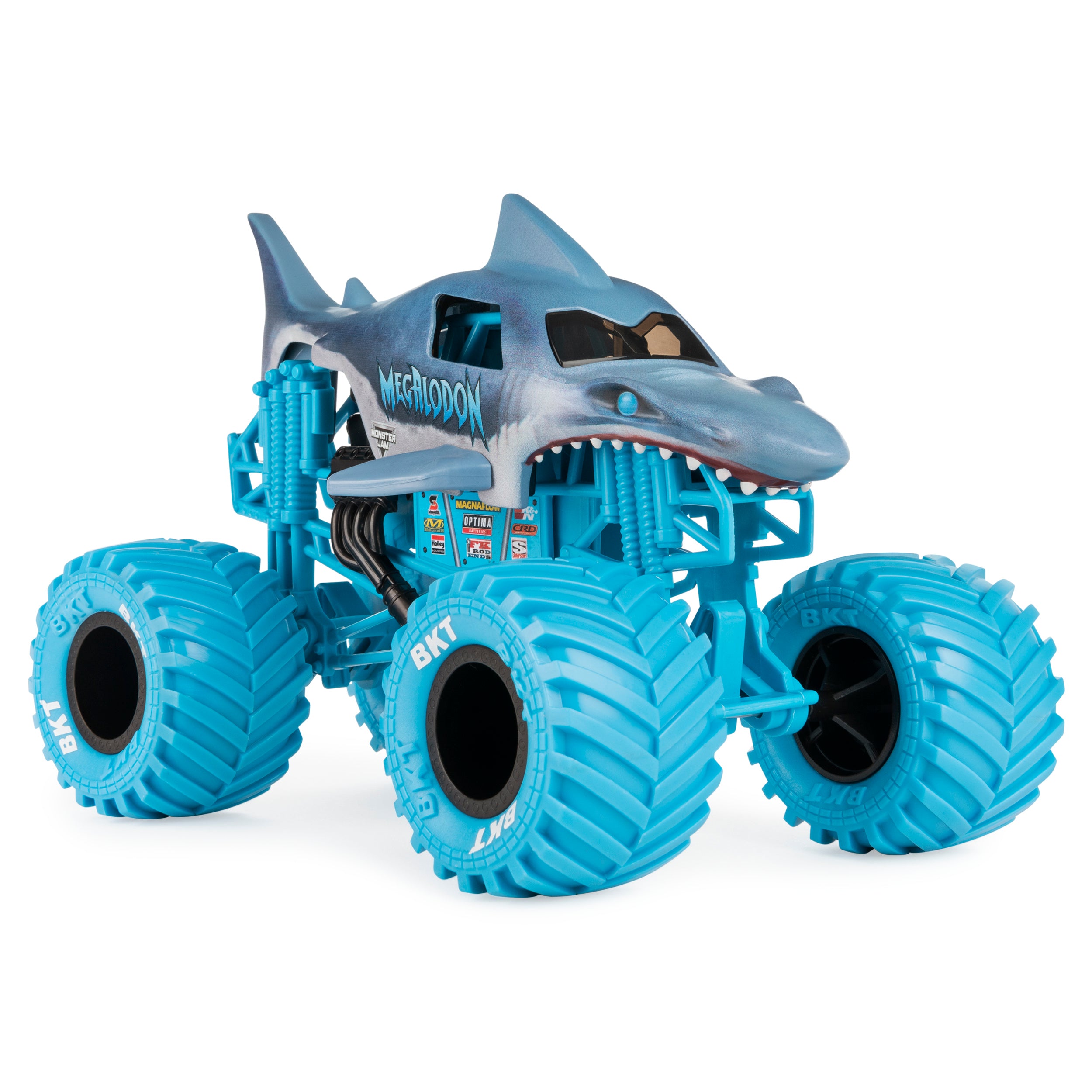 Hot Deal: 1:24 Monster Jam Megalodon Blue Suspension Monster Truck