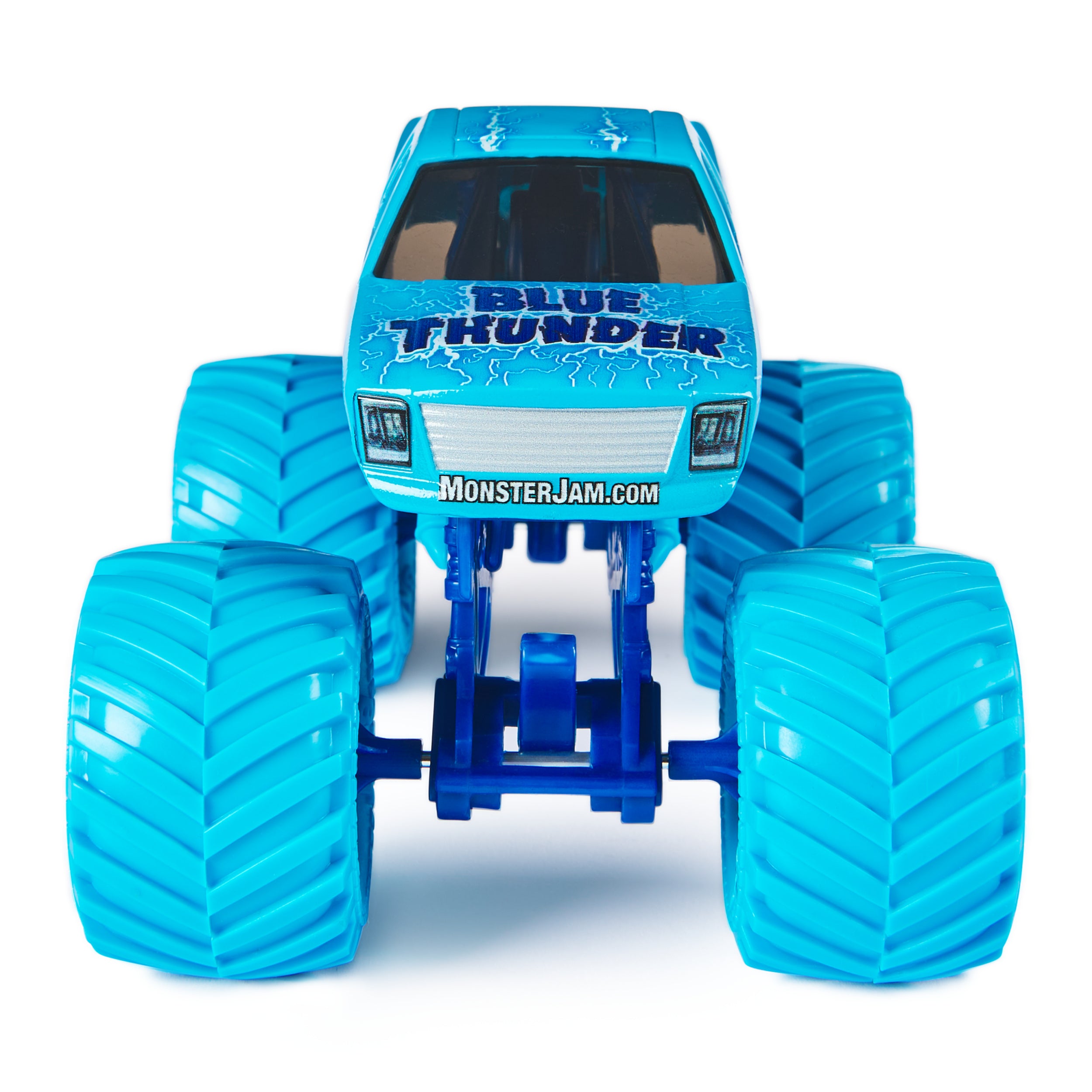 Hot Deal: Monster Jam 1:24 Scale Series 22 Blue Thunder Die - Cast Monster Truck