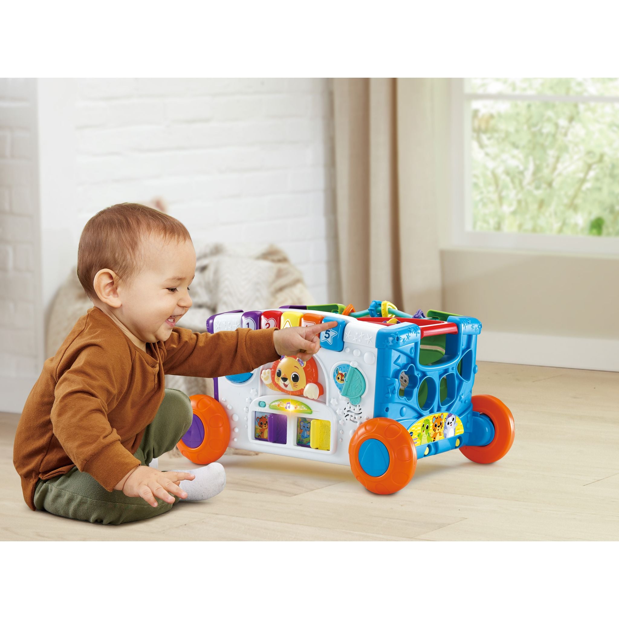 VTech Red Sorting & Discovering Activity Wagon for Toddlers